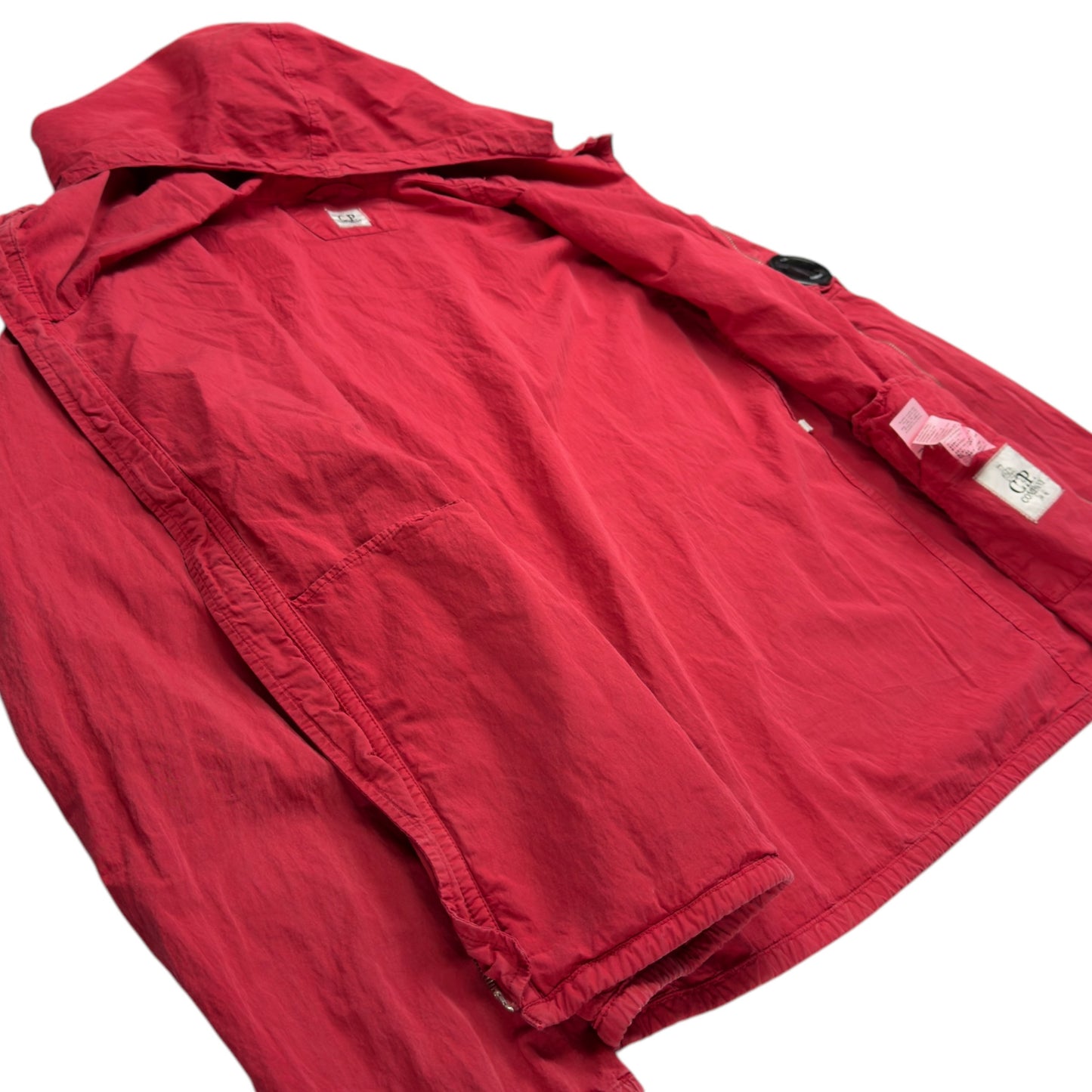 C.P. Company Big Lens Cotton Windbreaker - Red