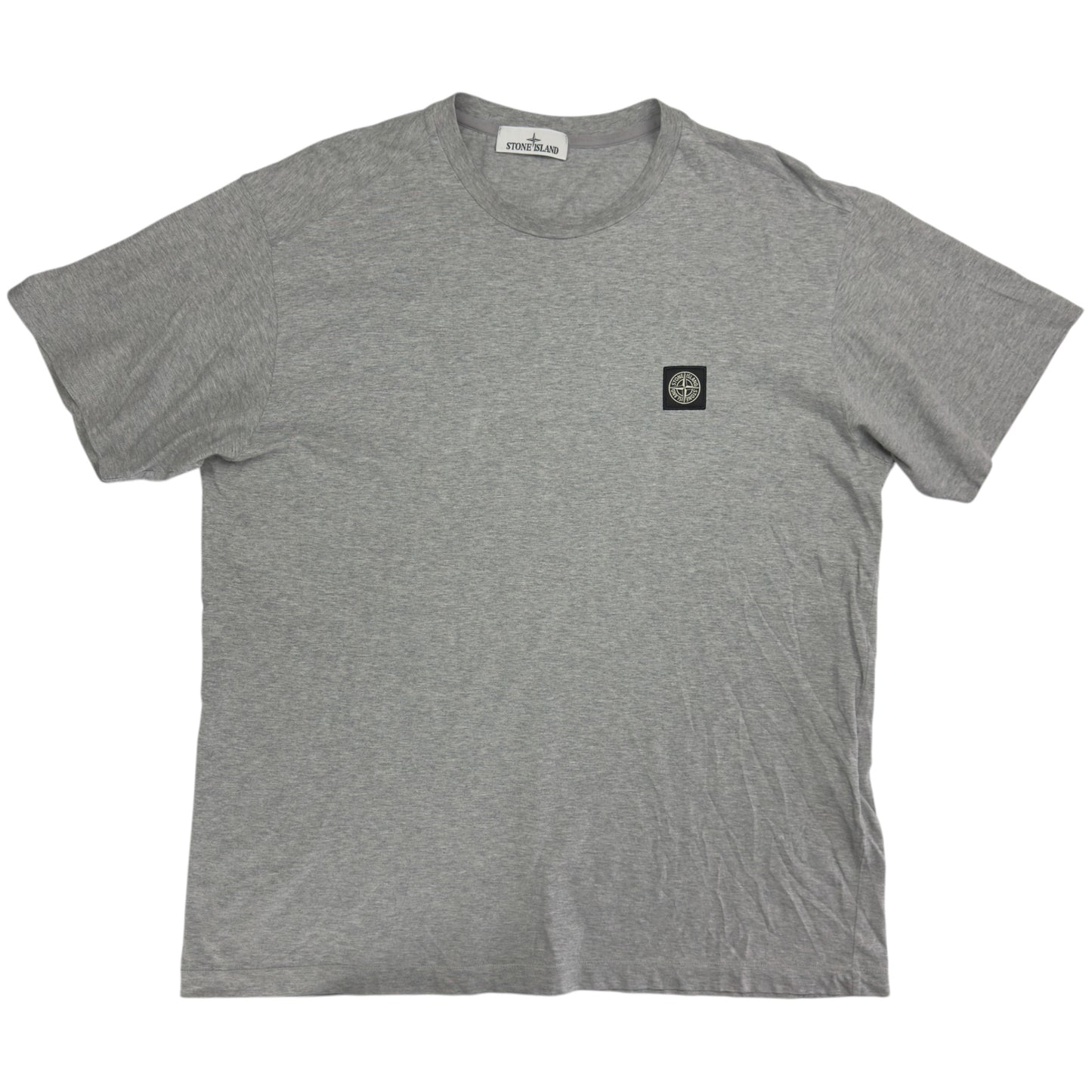 Stone Island Patch T-Shirt - Grey
