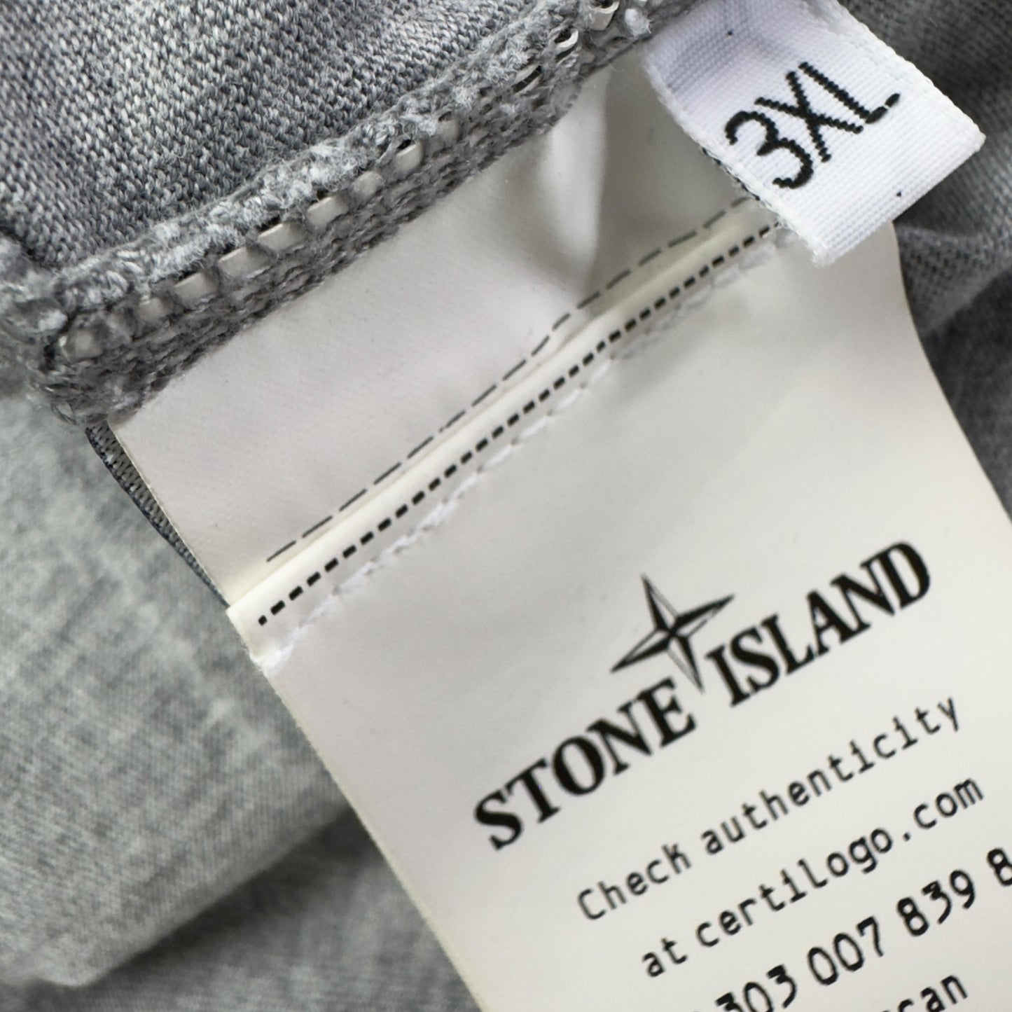 Stone Island Patch T-Shirt - Grey