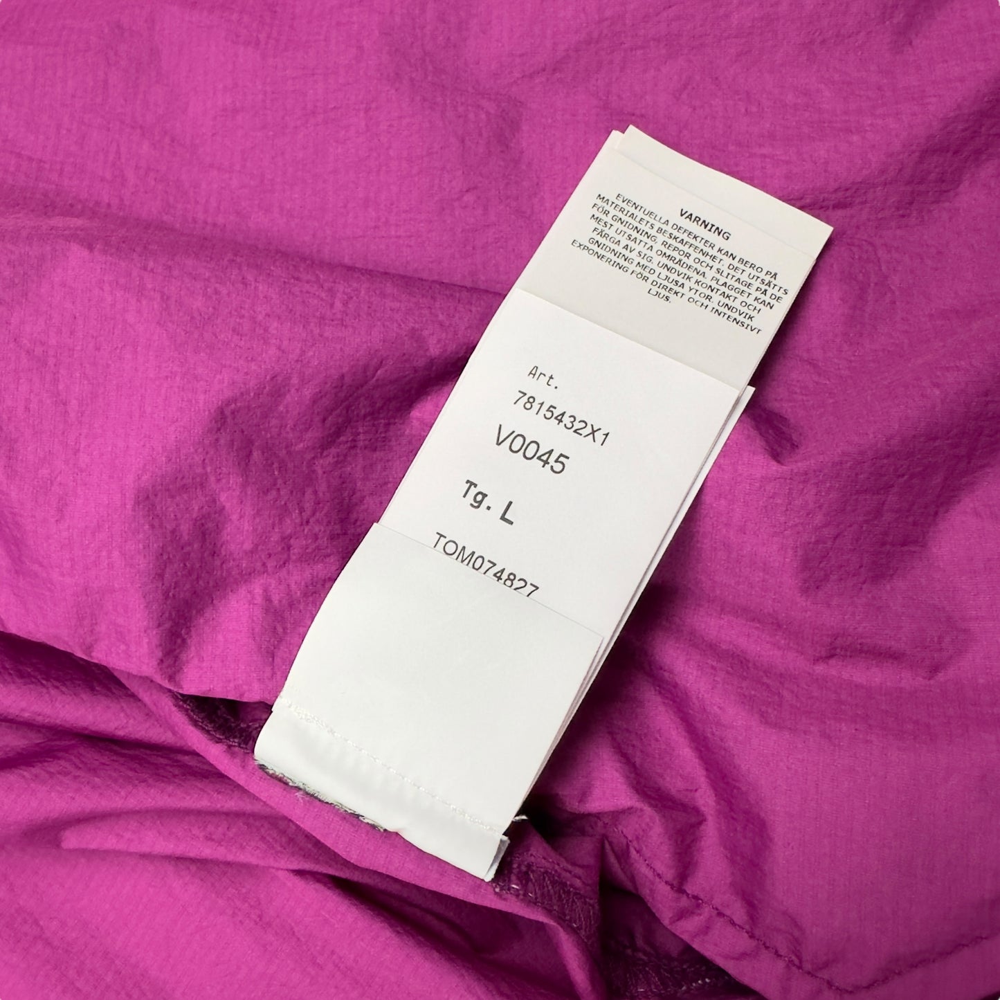 S/S 23 Stone Island Marina Rip Stop Prismatico Reflective Jacket