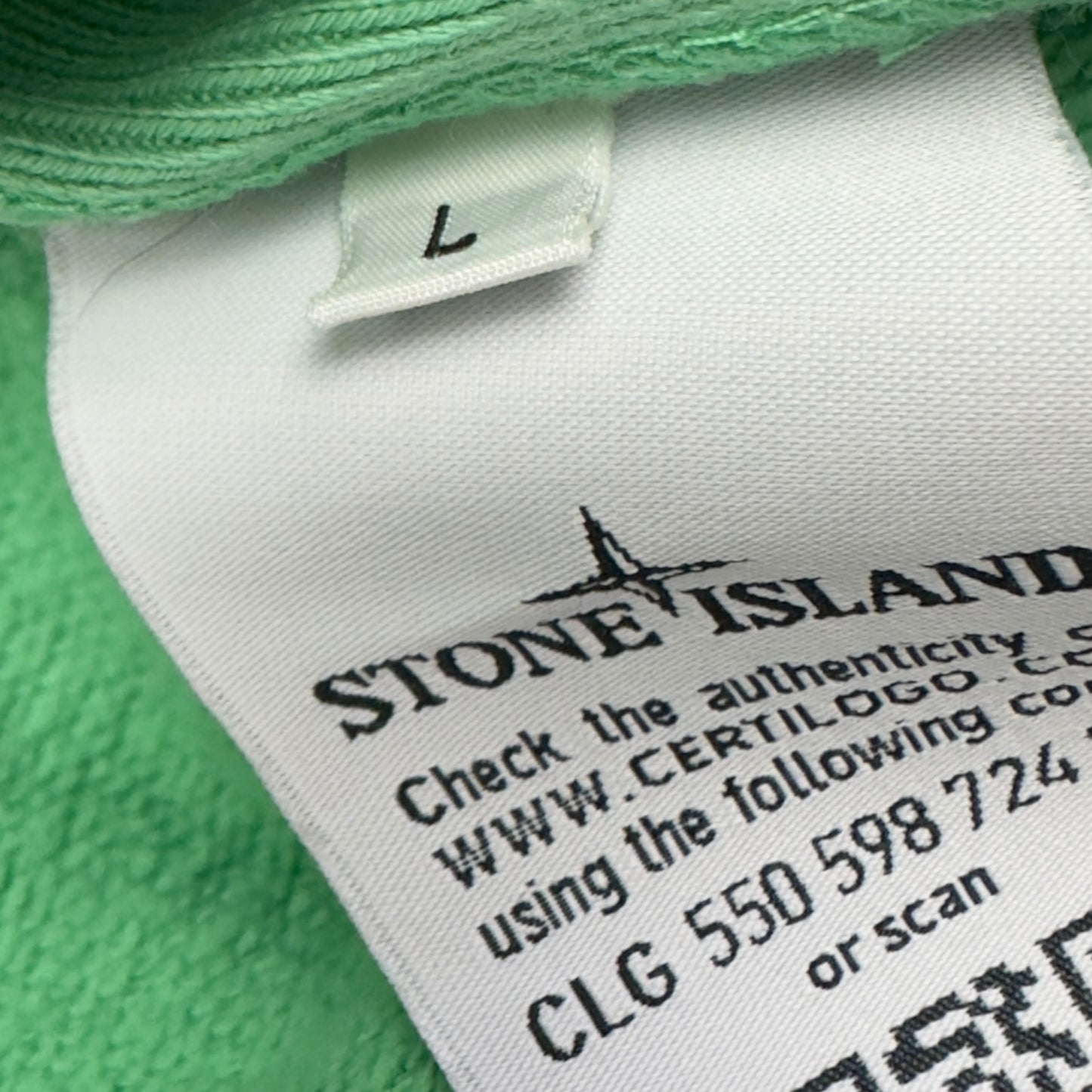 A/W 15 Stone Island Crewneck Sweater - Green