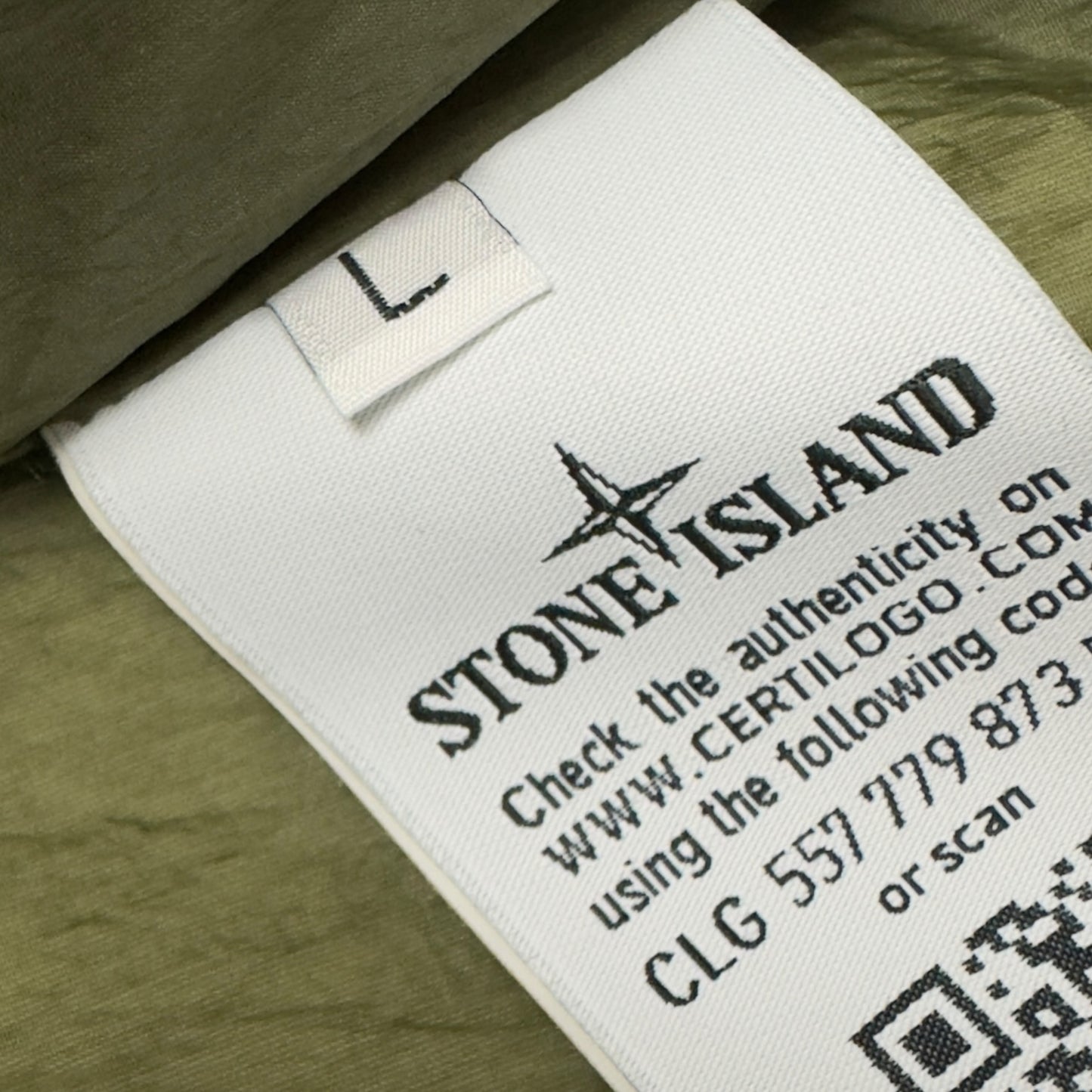 A/W 19 Stone Island Crinkle Reps NY Jacket - Khaki