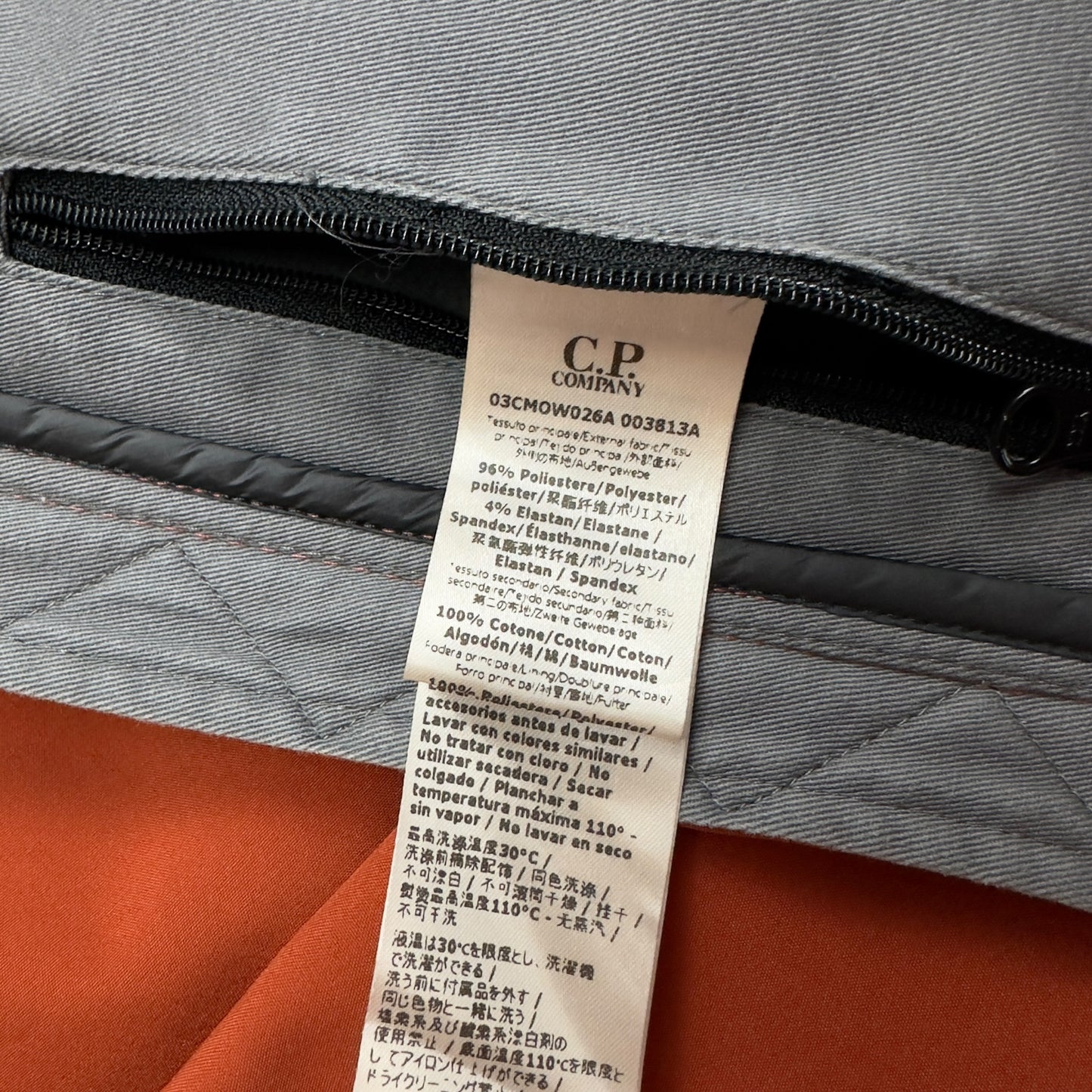 C.P. Company Soft Shell Goggle Jacket - Orange