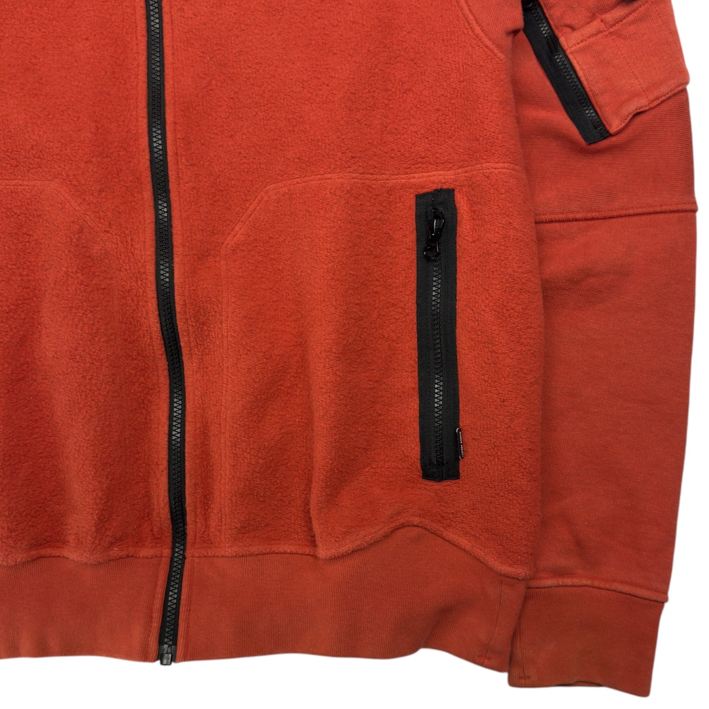 A/W 19 Stone Island Shadow Project Fleece Bomber Jacket - Orange