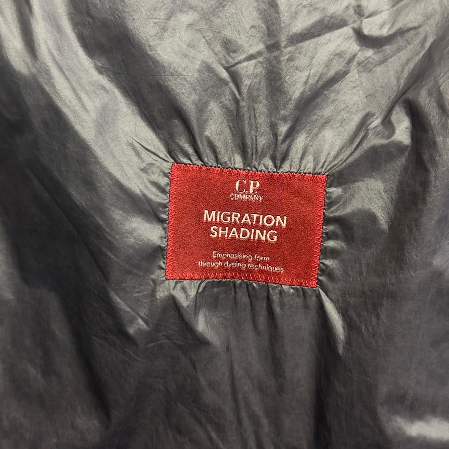A/W 20 C.P. Company Migration Shading Quilted Goggle Jacket
