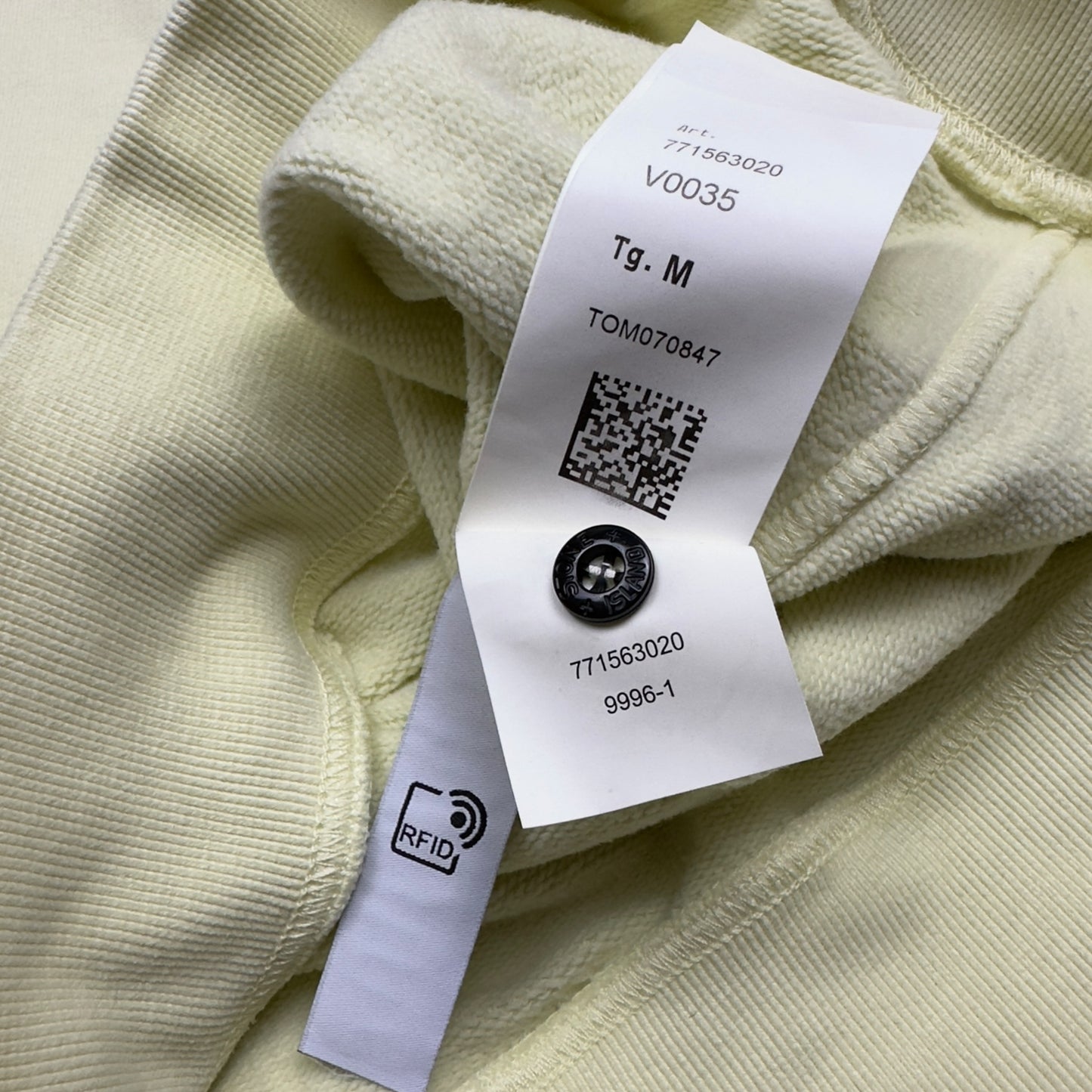 A/W 22 Stone Island Crewneck Sweater - Yellow