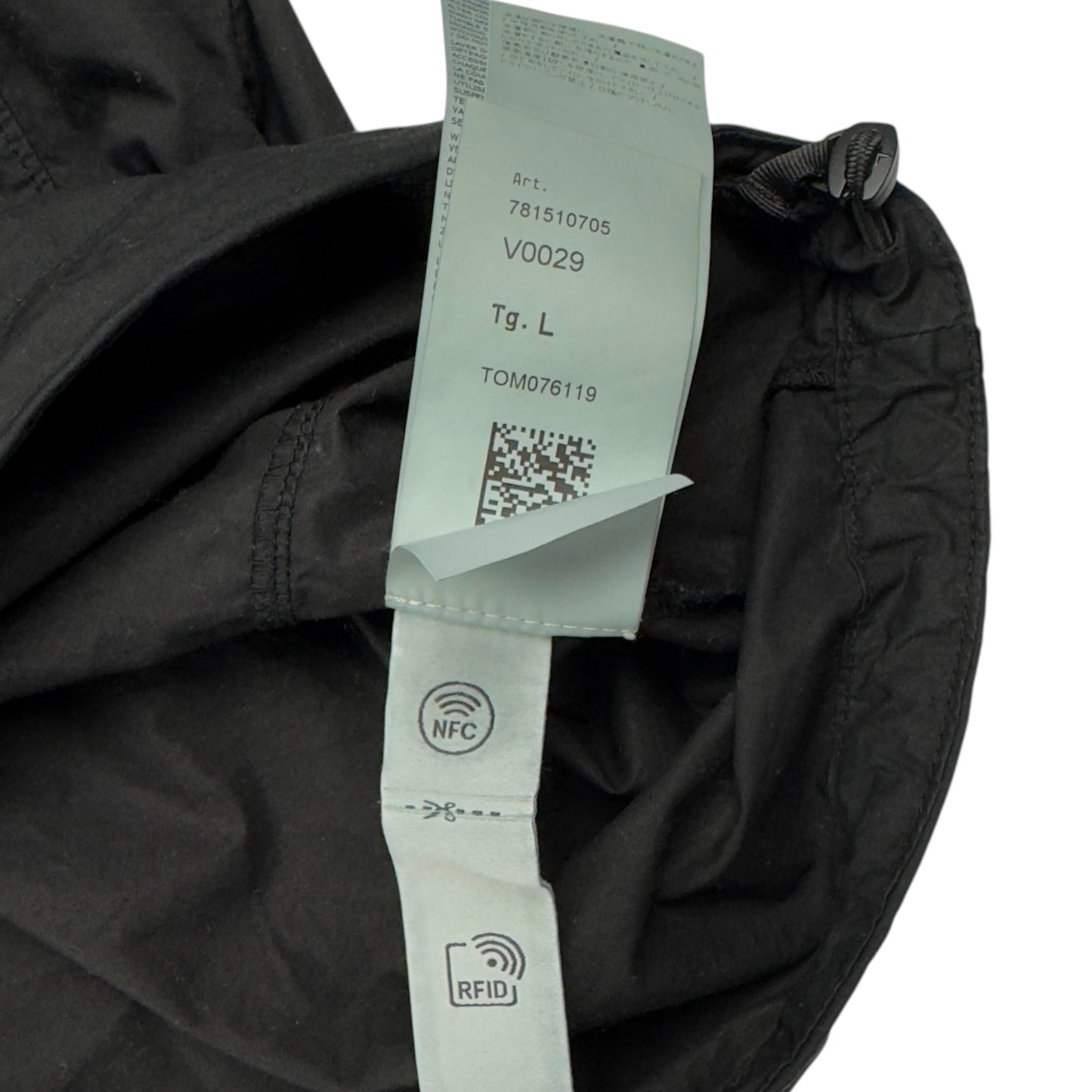 S/S 23 Stone Island Cotton Smock - Black