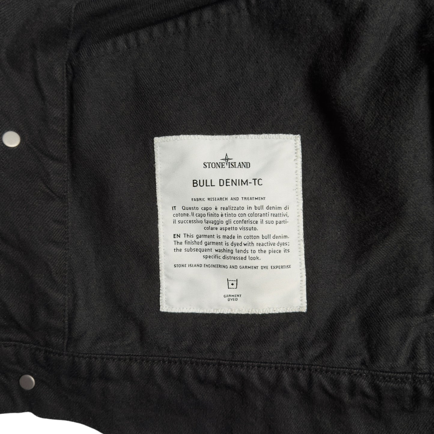 A/W 23 Stone Island x Supreme Bull Denim TC Jacket