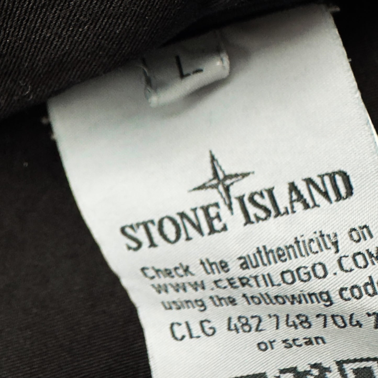 A/W 16 Stone Island Quilted Overshirt - Black