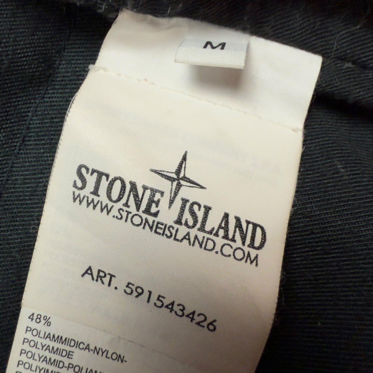 A/W 13 Stone Island Micro Reps Down Puffer Jacket - Navy
