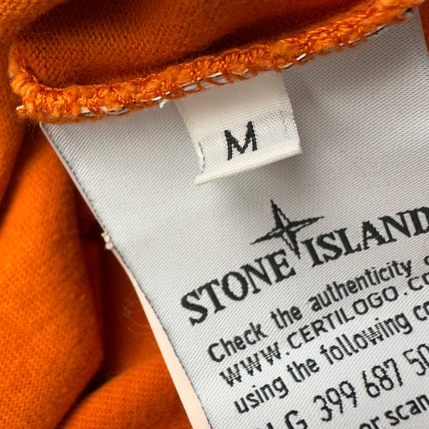 A/W 19 Stone Island Lightweight Sweater - Orange