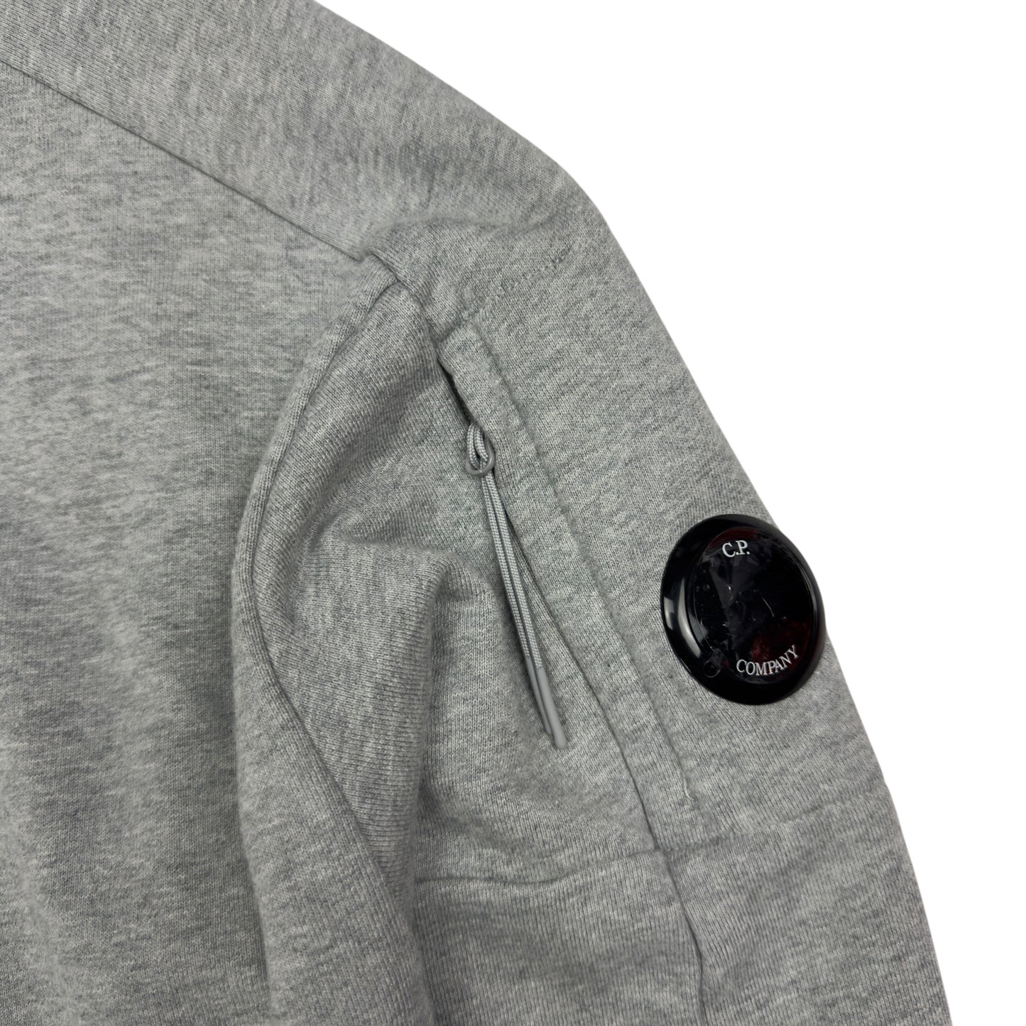 C.P. Company Diagonal Raised Fleece Pocket Crewneck