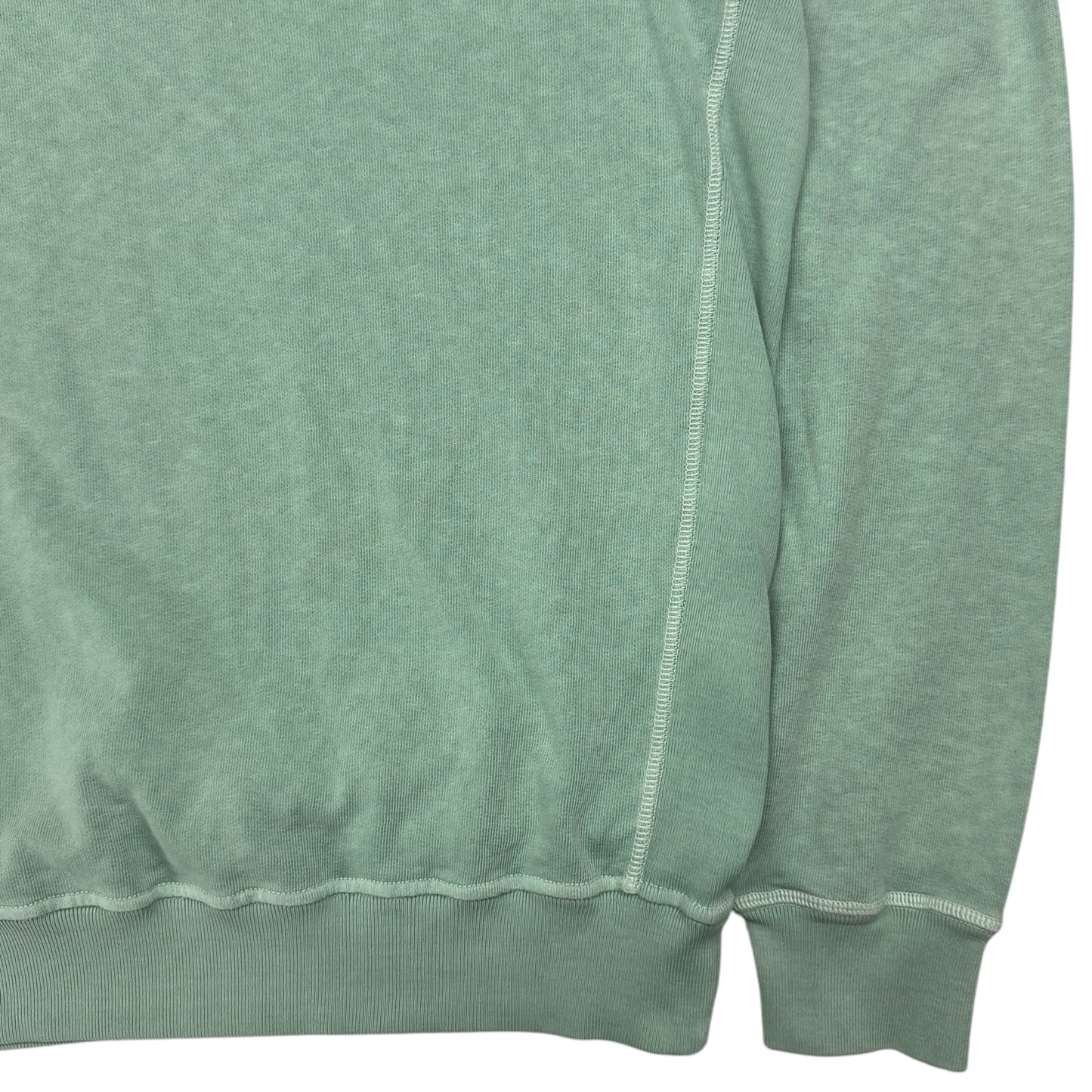 S/S 21 Stone Island Old Effect Crewneck Sweater - Mint Green
