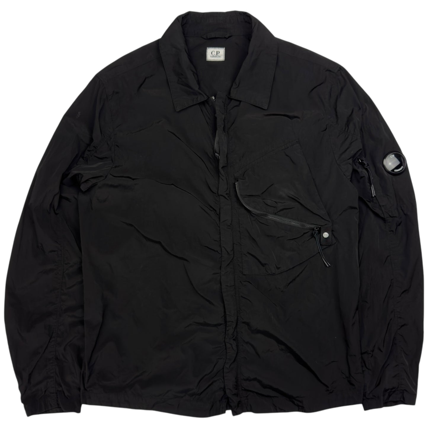 C.P. Company Chrome Overshirt - Black