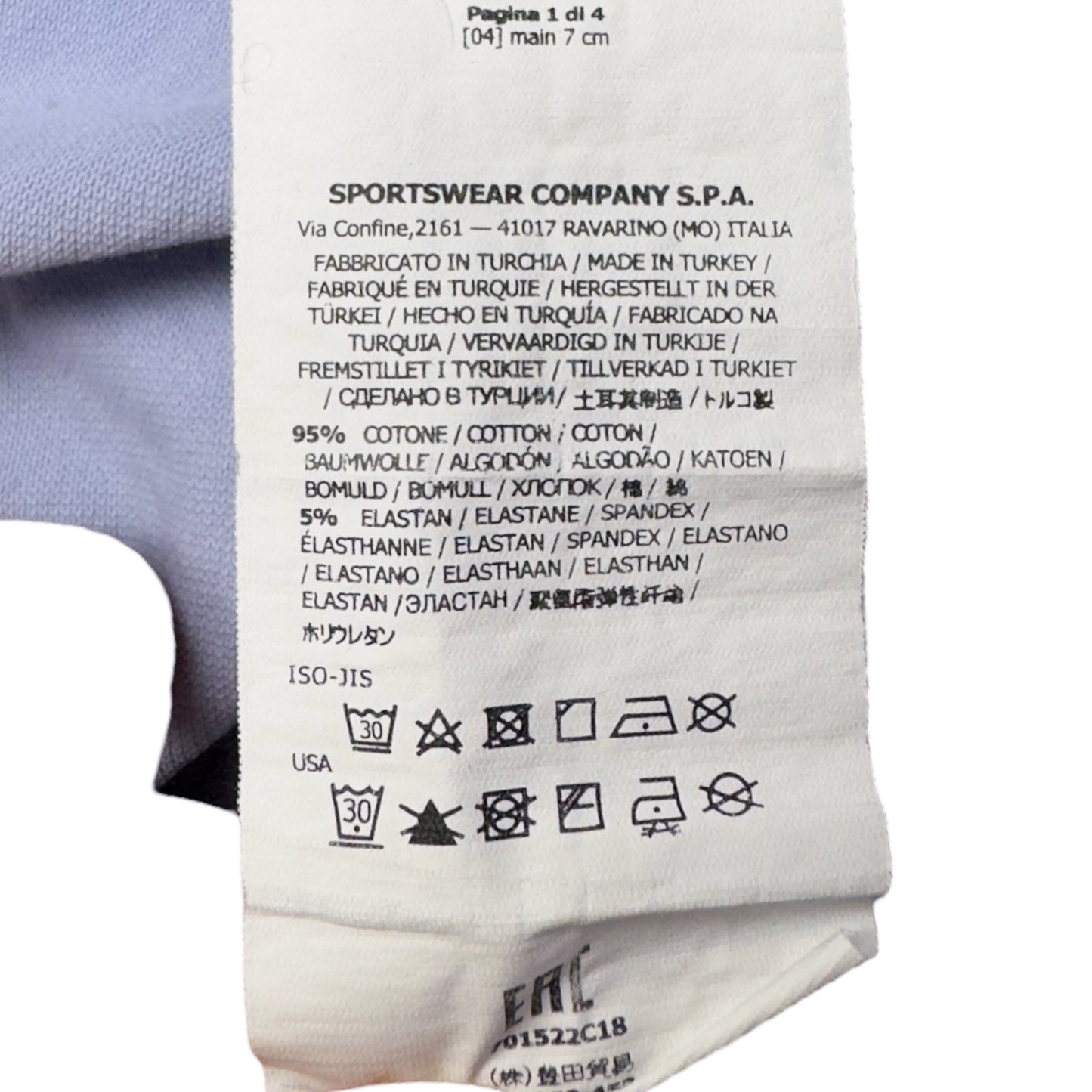 S/S 19 Stone Island Regular Fit Polo Shirt - Lavender