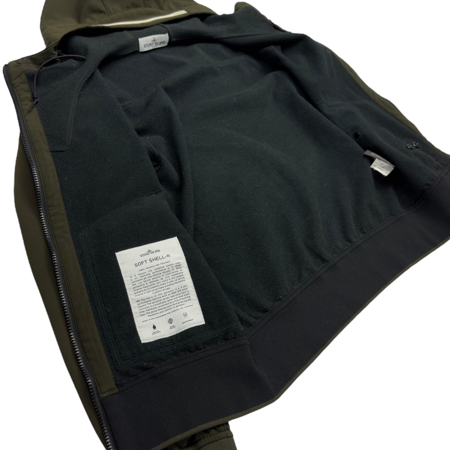 A/W 12 Stone Island Soft Shell R - Dark Green