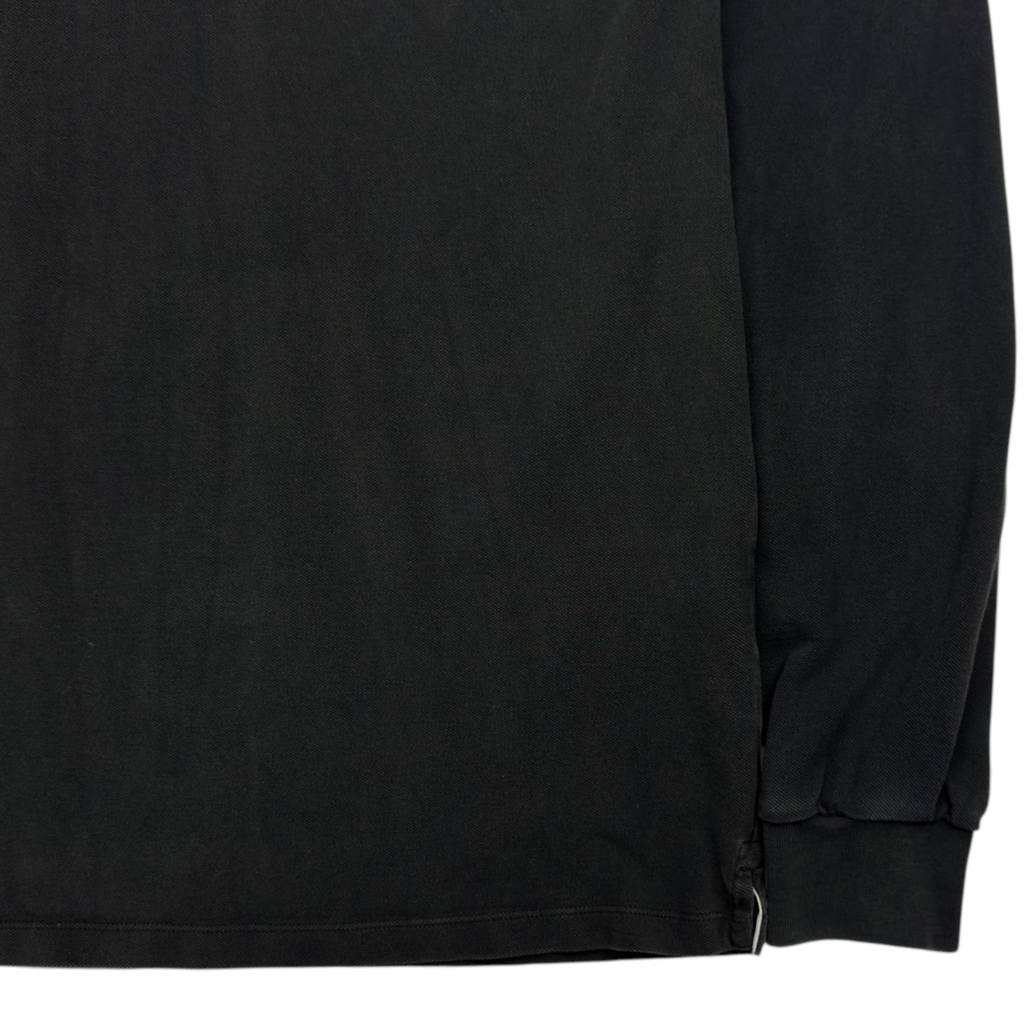 A/W 15 Stone Island Long Sleeve Regular Fit Polo Shirt - Black