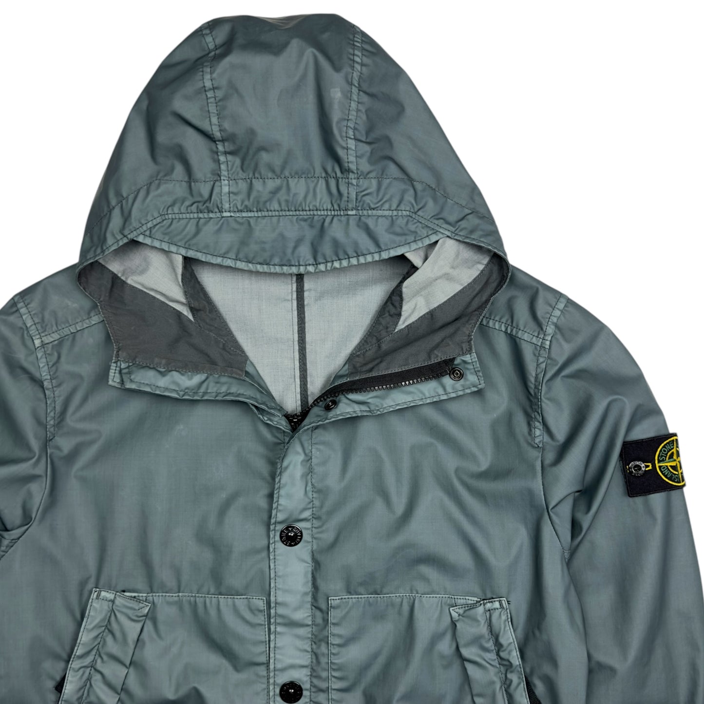 S/S 15 Stone Island Mussola Gommata Melange Jacket
