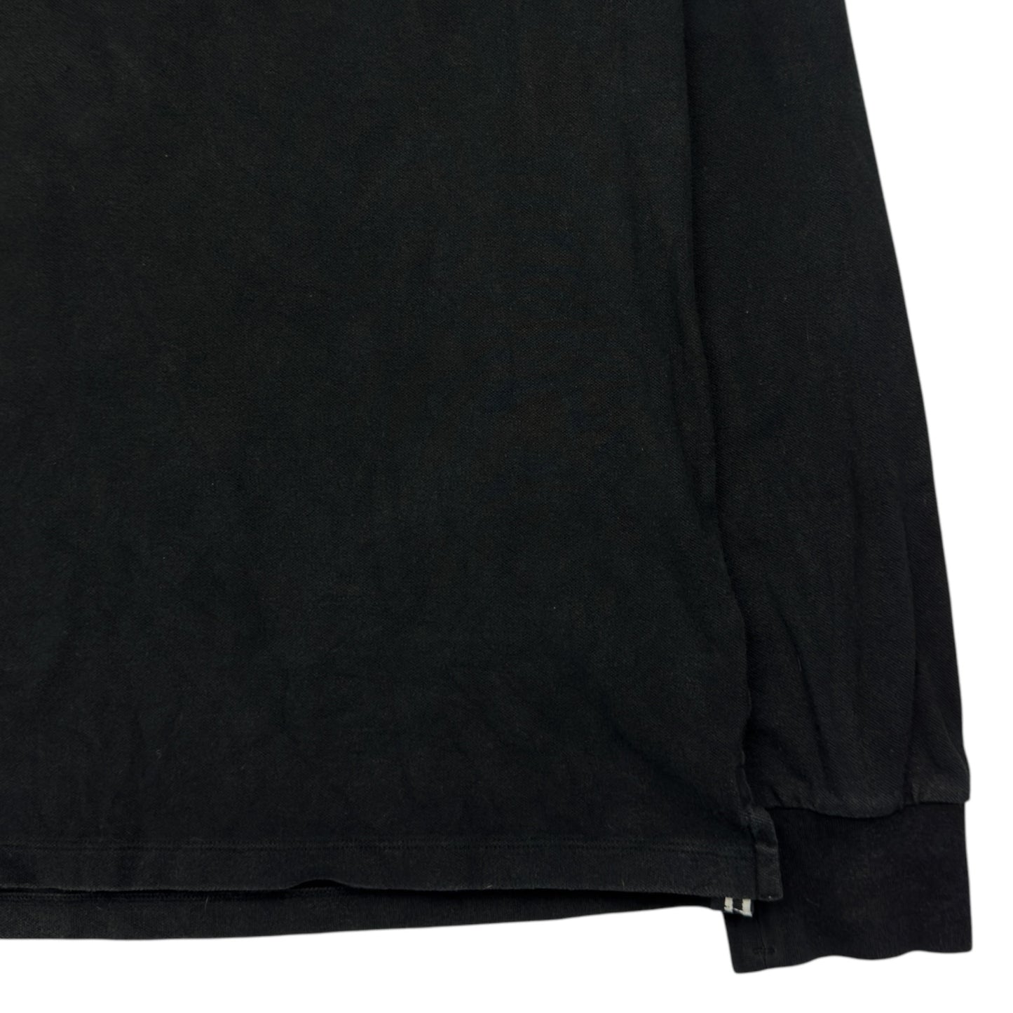 A/W 15 Stone Island Long Sleeve Polo Shirt - Black