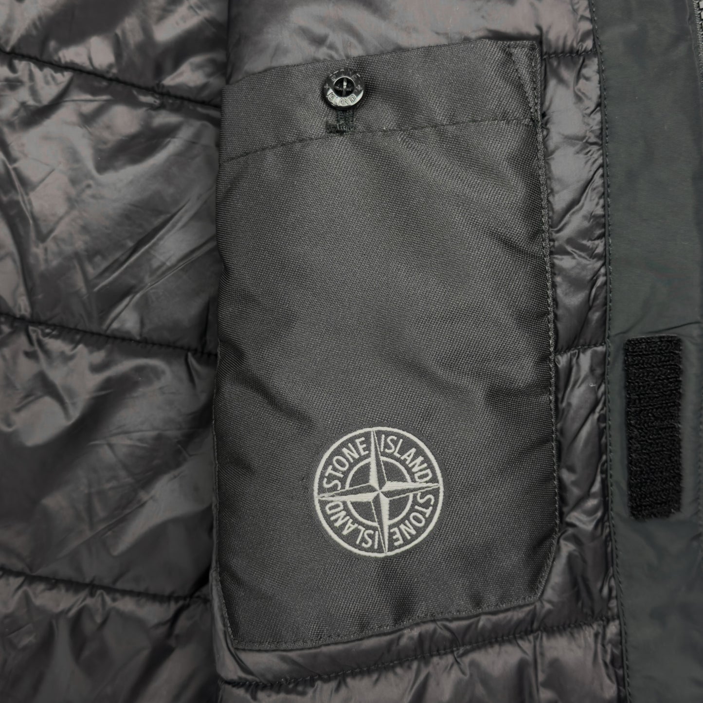 A/W 18 Stone Island Micro Reps with Primaloft Field Jacket - Black