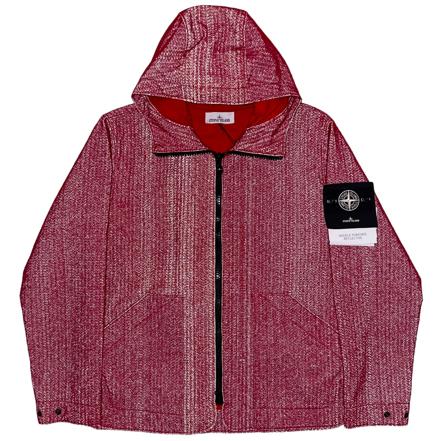 A/W 22 Stone Island Needle Punched Reflective Jacket