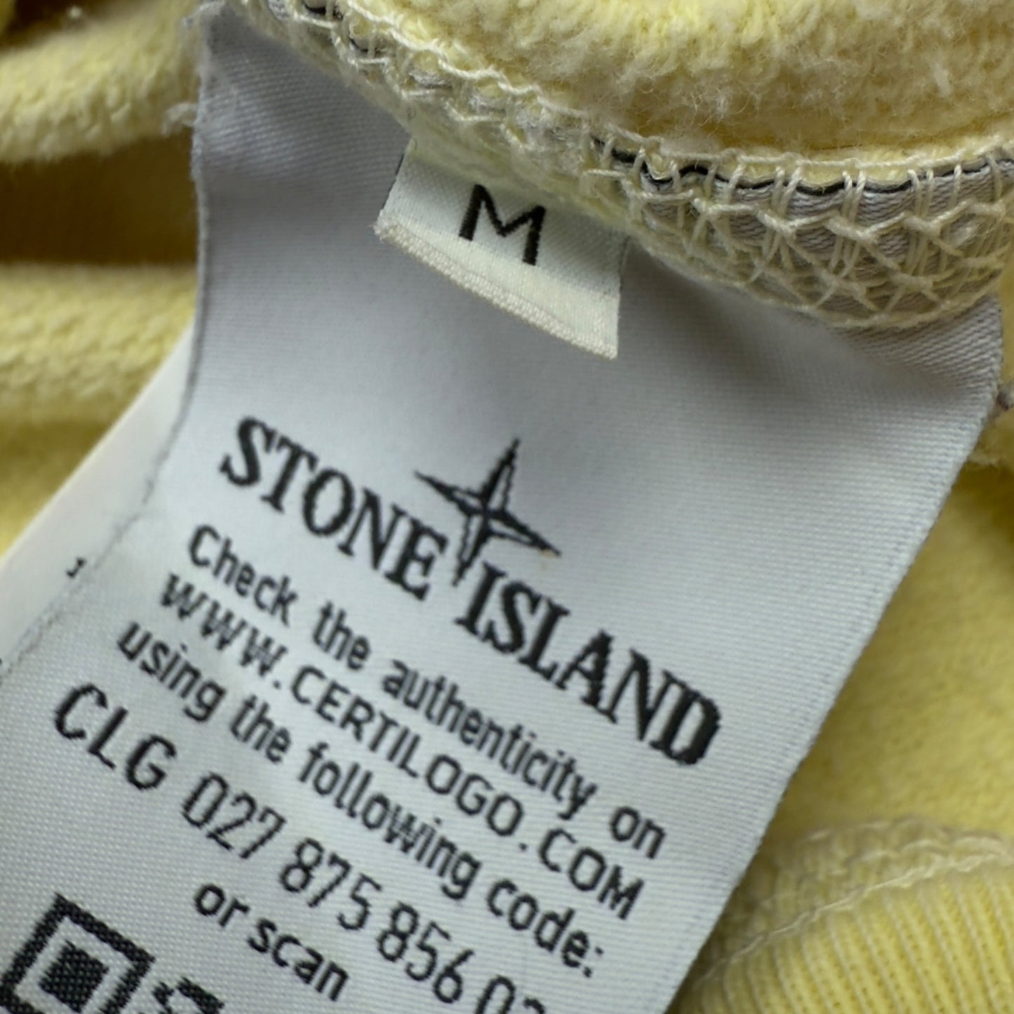 A/W 17 Stone Island Crewneck Sweater - Yellow