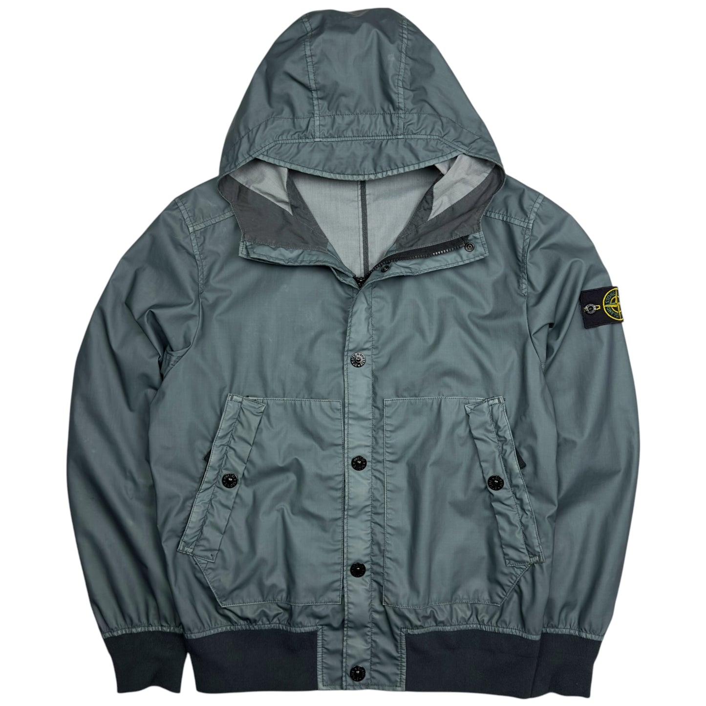 S/S 15 Stone Island Mussola Gommata Melange Jacket