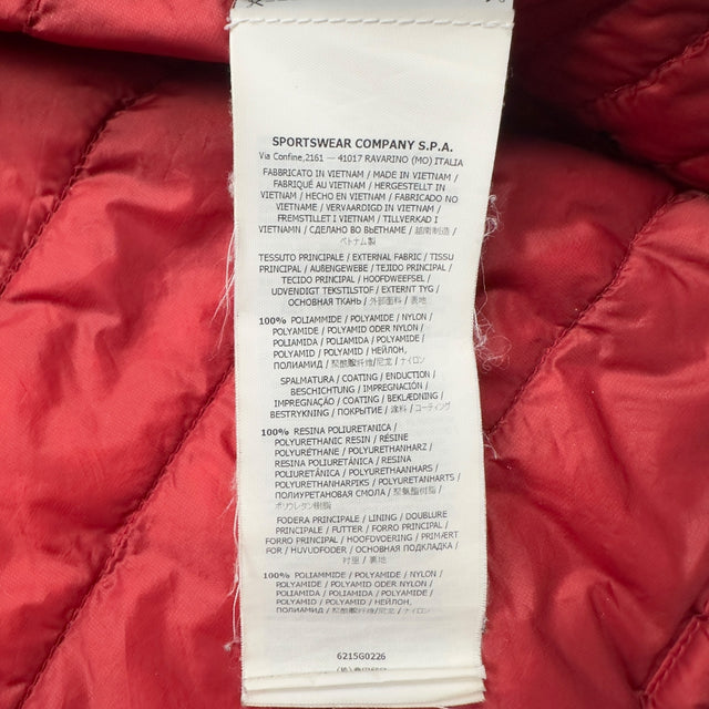 S/S 15 Stone Island Micro Rip Stop 7 Den / Down Gilet - Red