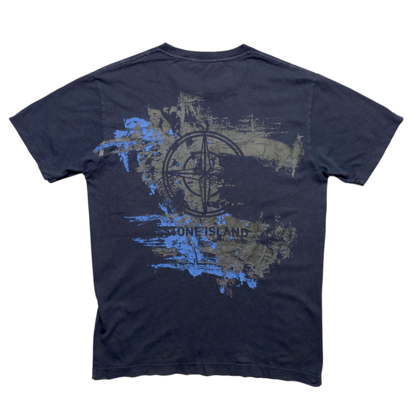 A/W 20 Stone Island Back Print T-Shirt - Navy