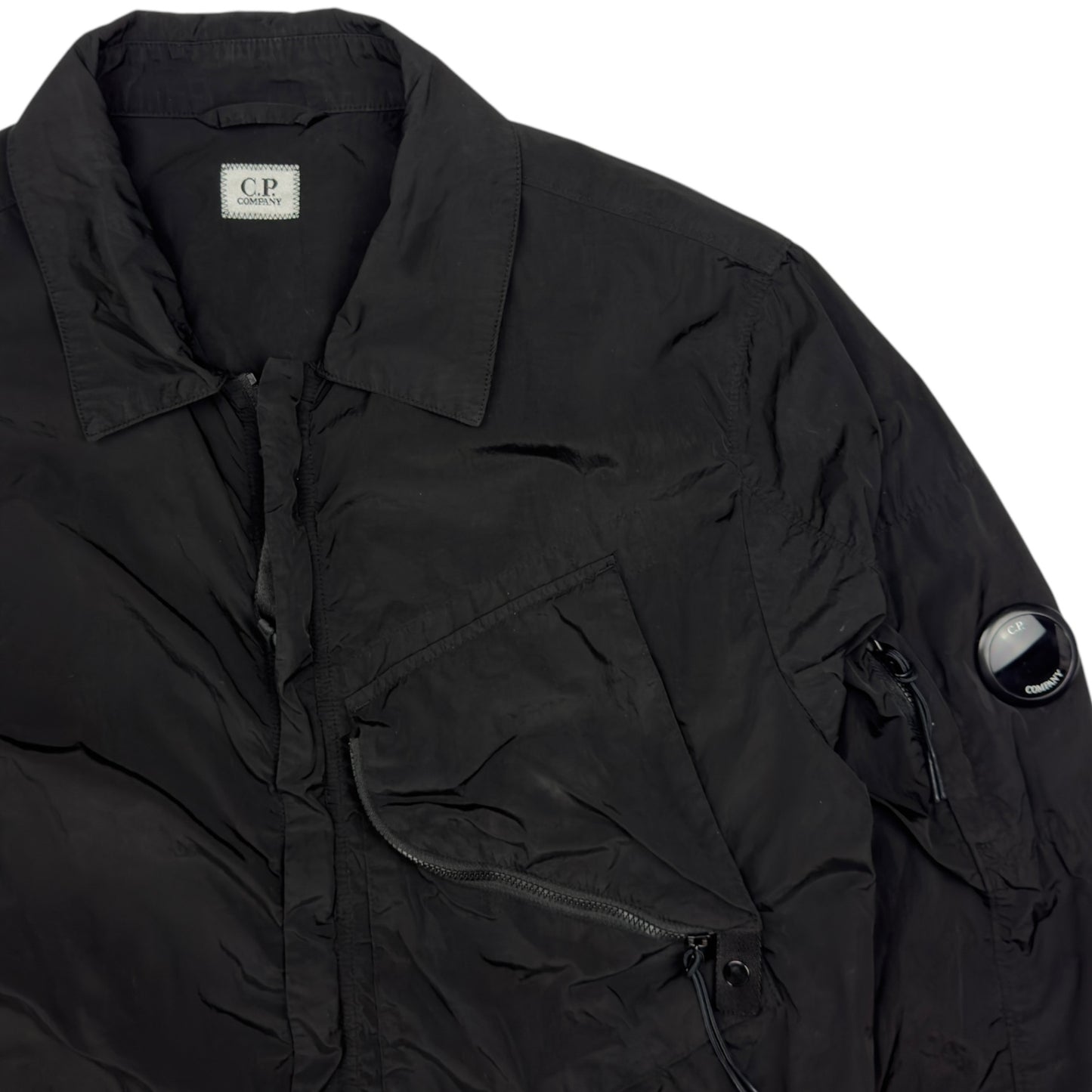 C.P. Company Chrome Overshirt - Black