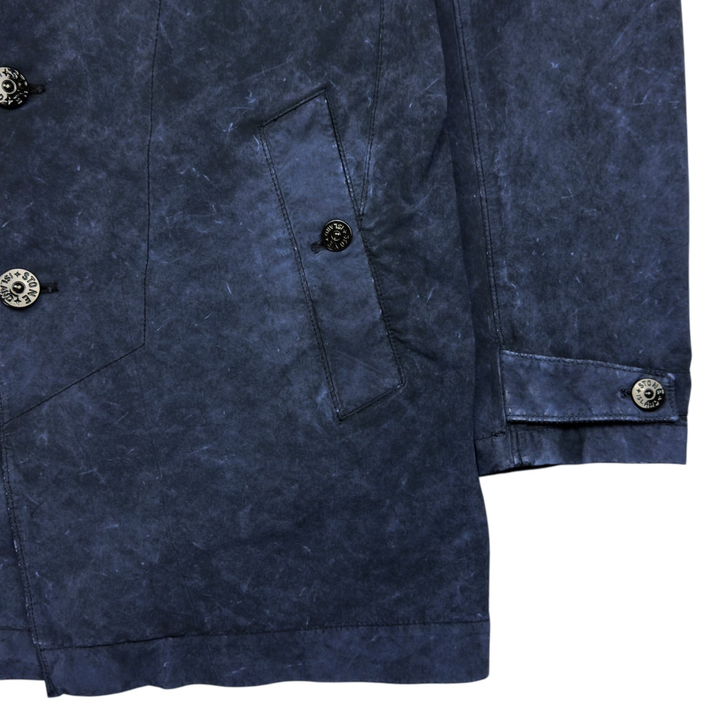 S/S 17 Stone Island David-TC Trench Coat with Dust Colour Treatment