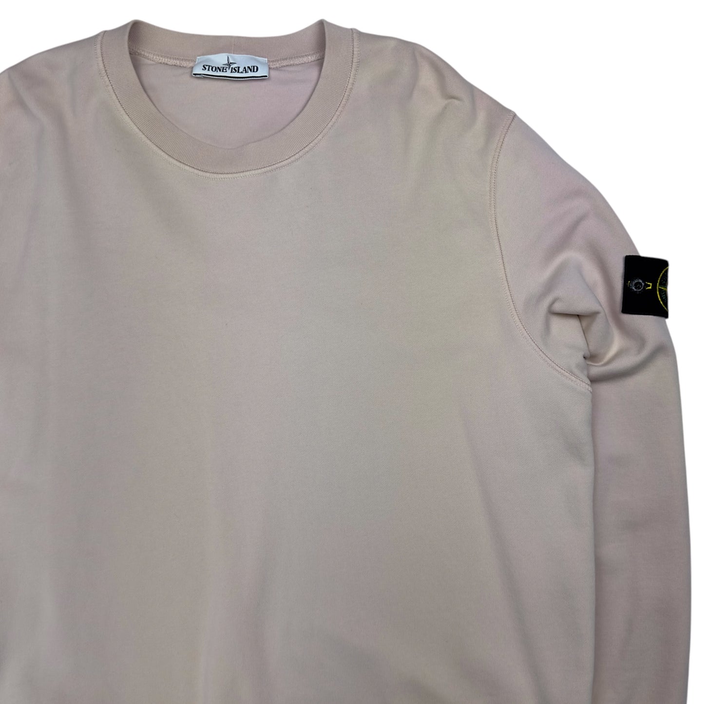 S/S 21 Stone Island Crewneck Sweater - Light Rose