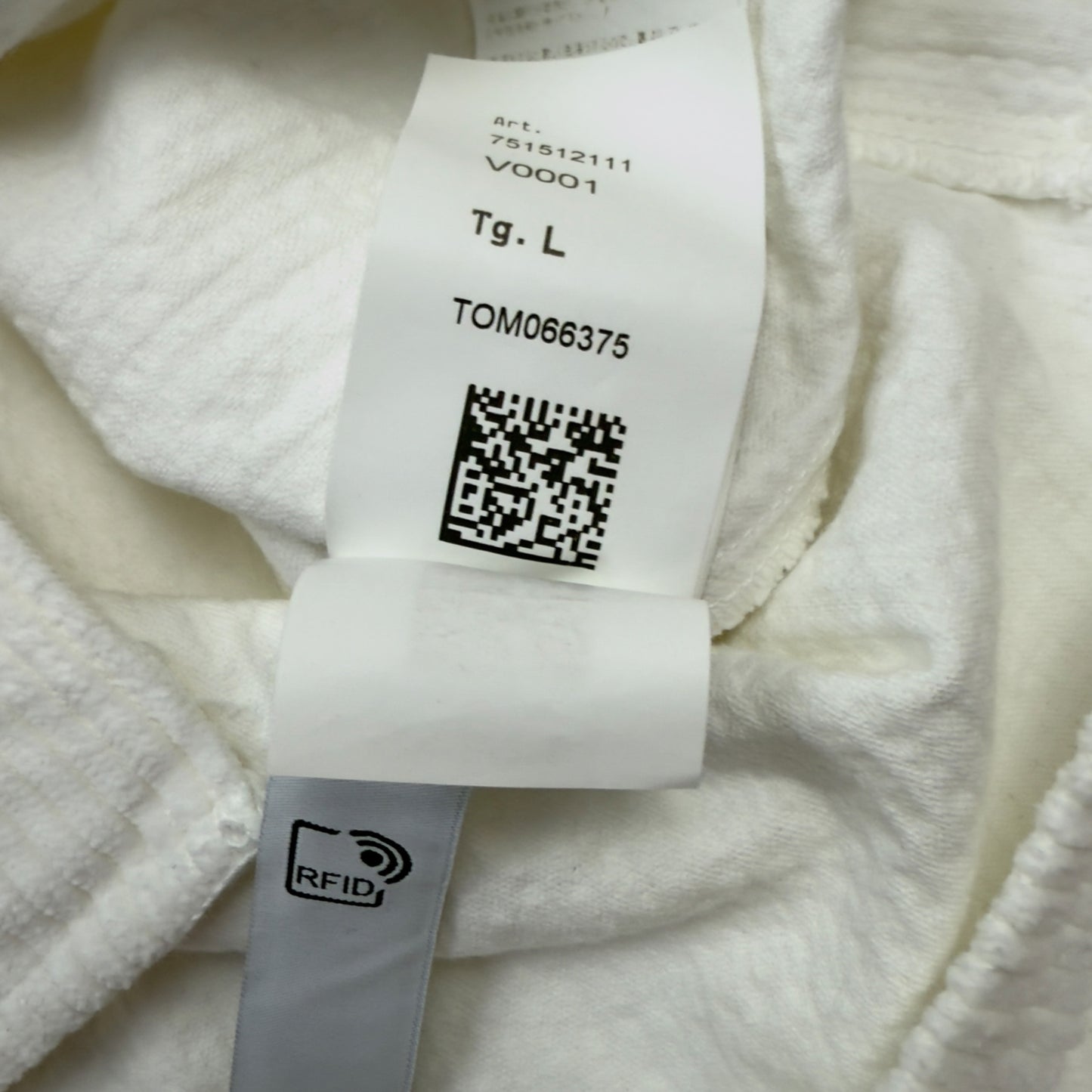 A/W 21 Stone Island Corduroy 2 Pocket Overshirt - White