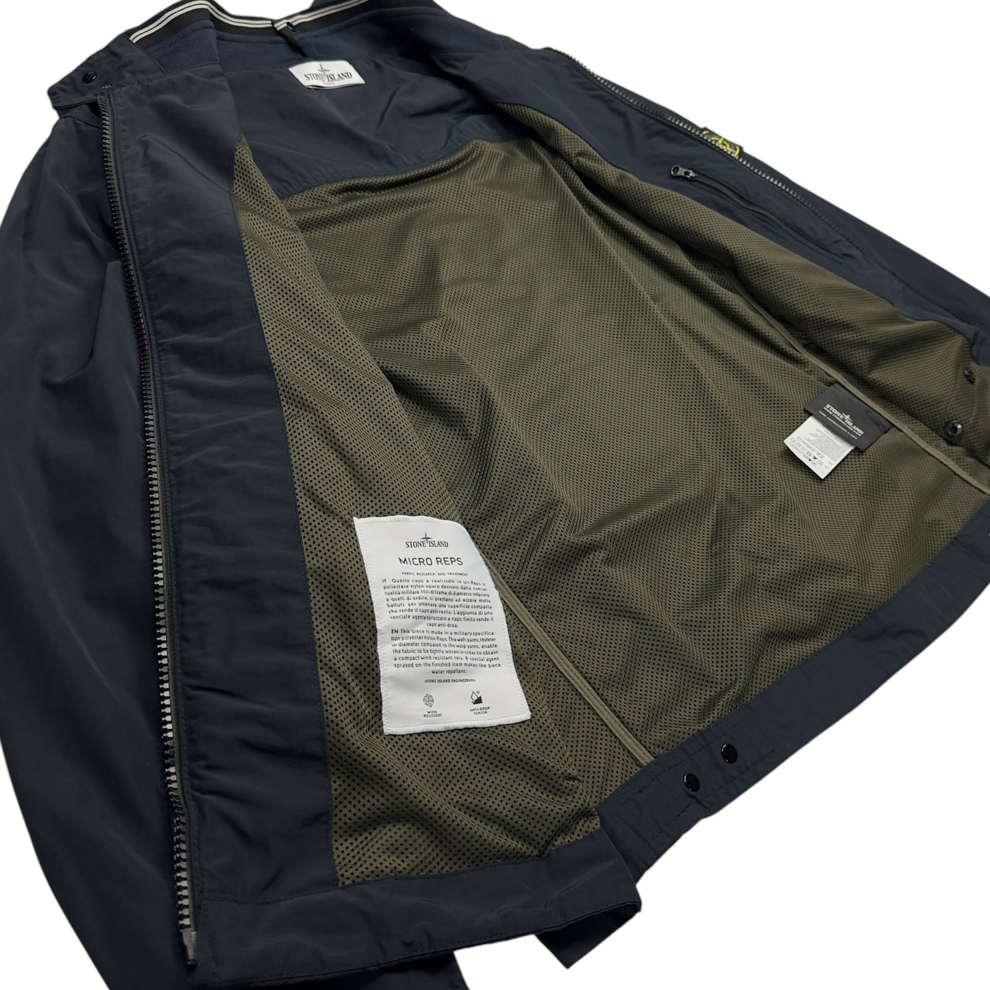 S/S 13 Stone Island Micro Reps Jacket - Navy