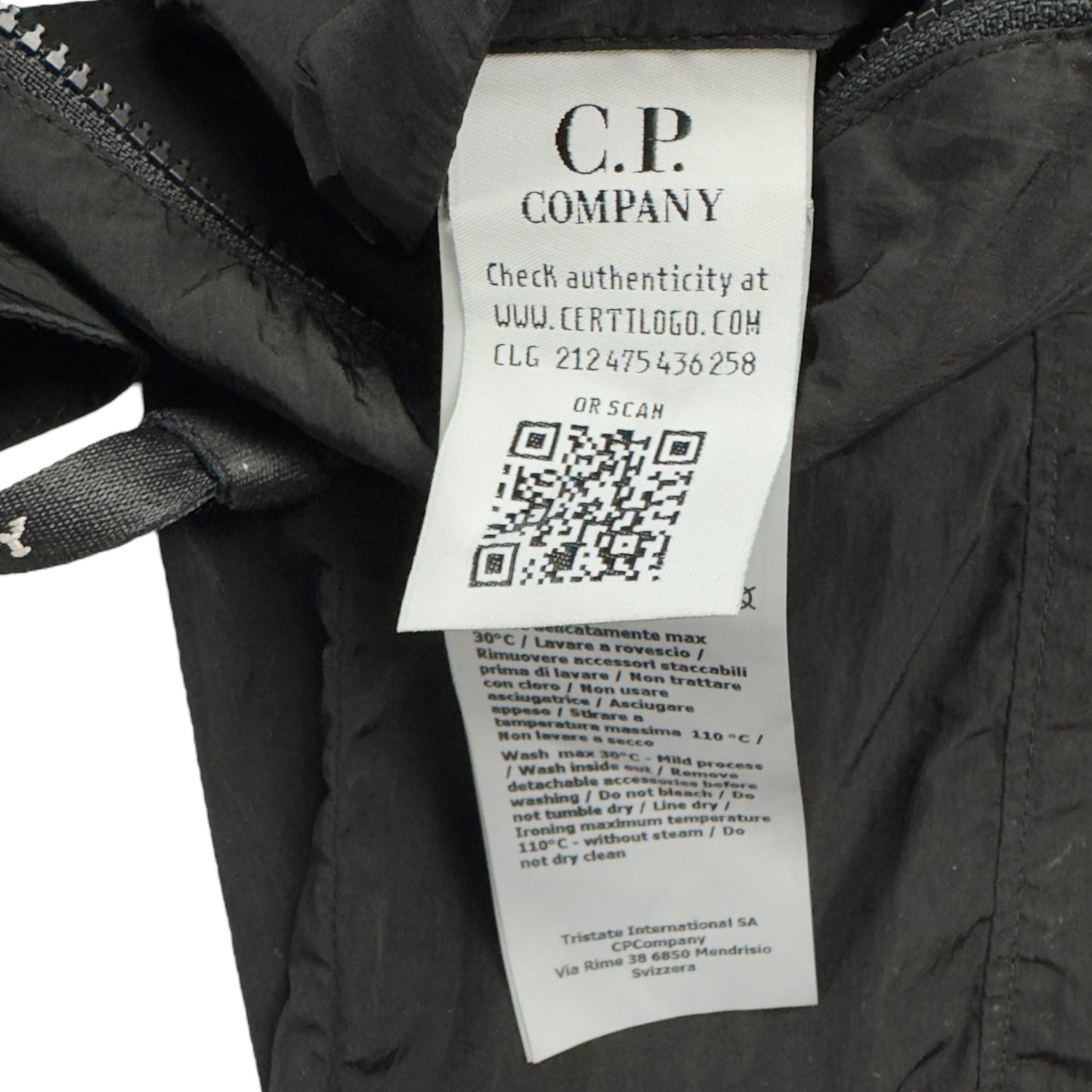 C.P. Company Chrome Overshirt - Black