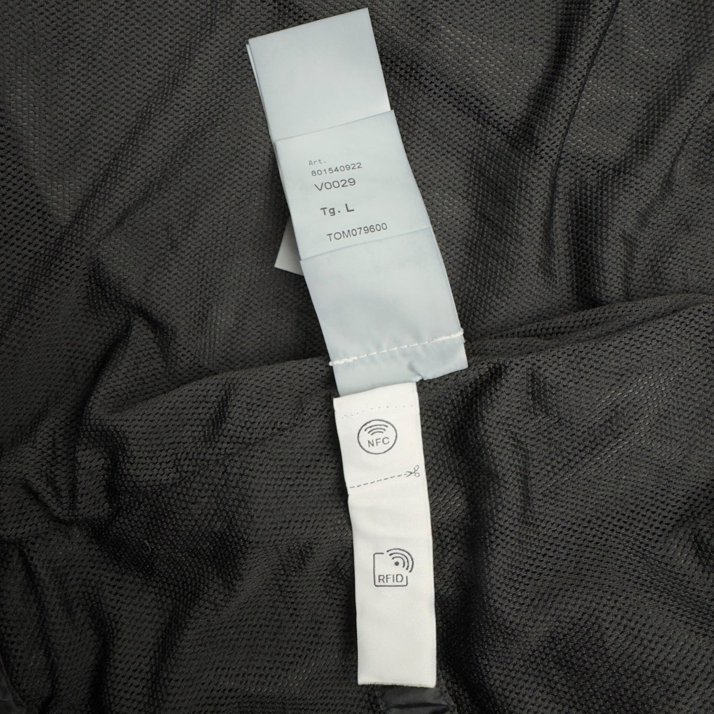 S/S 24 Stone Island Crinkle Reps R-NY Jacket - Black