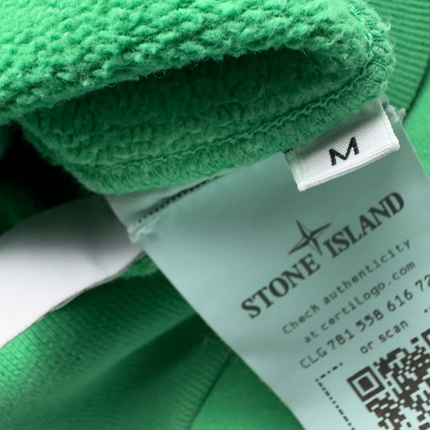 A/W 21 Stone Island Hoodie - Bright Green