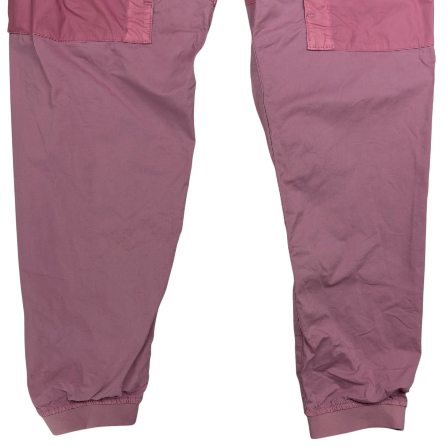 S/S 20 Stone Island Mixed Material Cargo Trousers - Pink