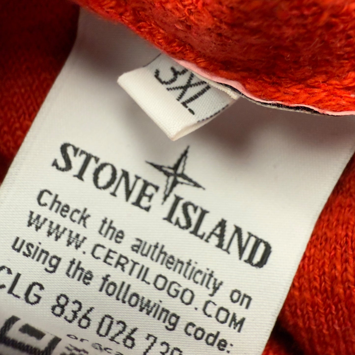 S/S 16 Stone Island Cotton Knit Sweater - Red