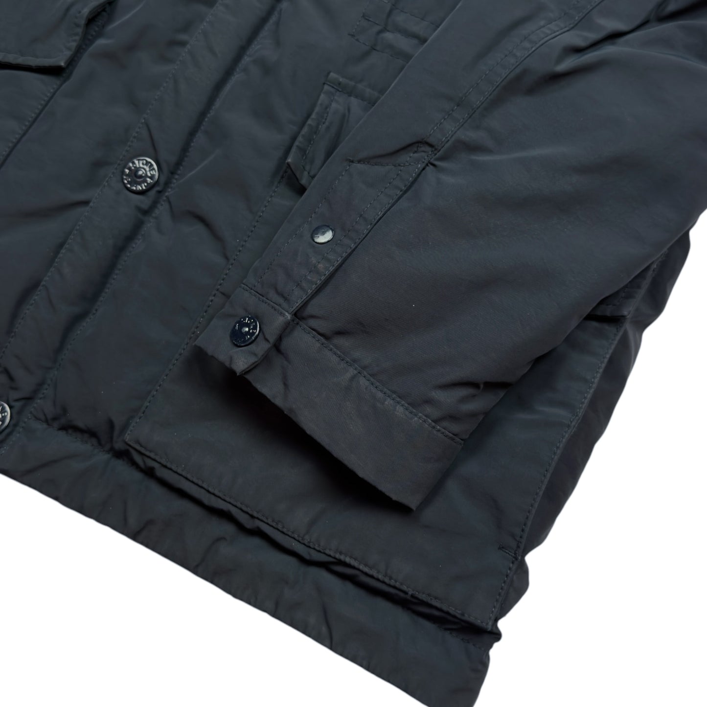 A/W 13 Stone Island Micro Reps Down Puffer Jacket - Navy