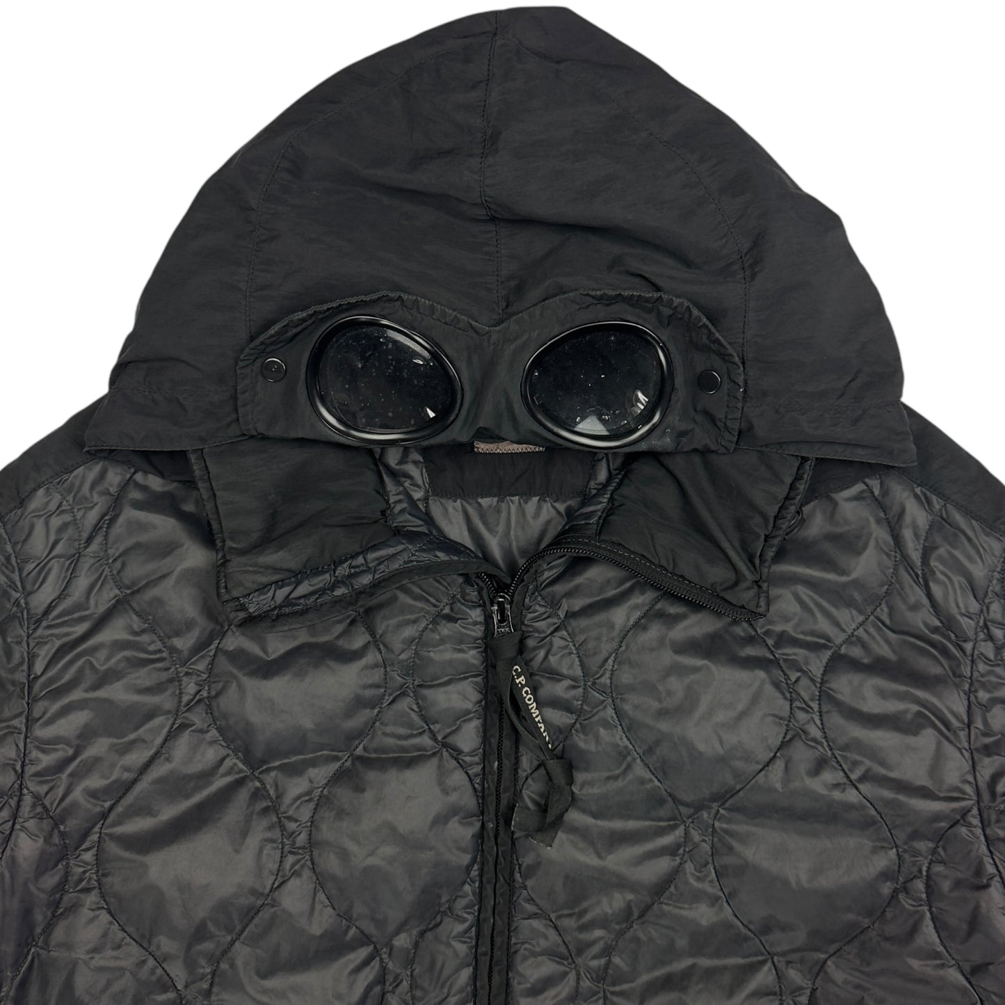 A/W 20 C.P. Company Migration Shading Quilted Goggle Jacket