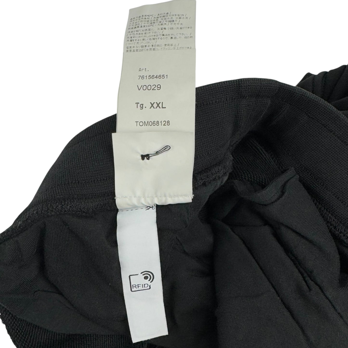 S/S 22 Stone Island Cotton Jersey Cargo Shorts - Black