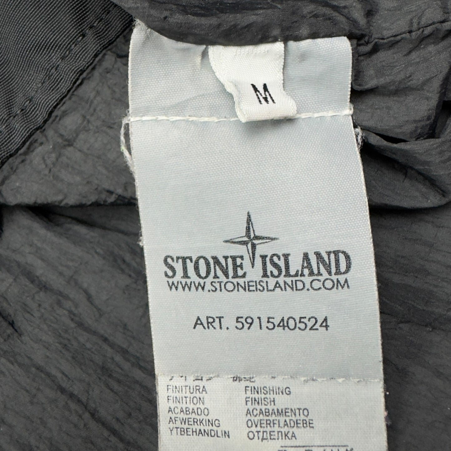 A/W 13 Stone Island Garment Dyed Down_26 GR X SQM_N Hoodless Puffer Jacket