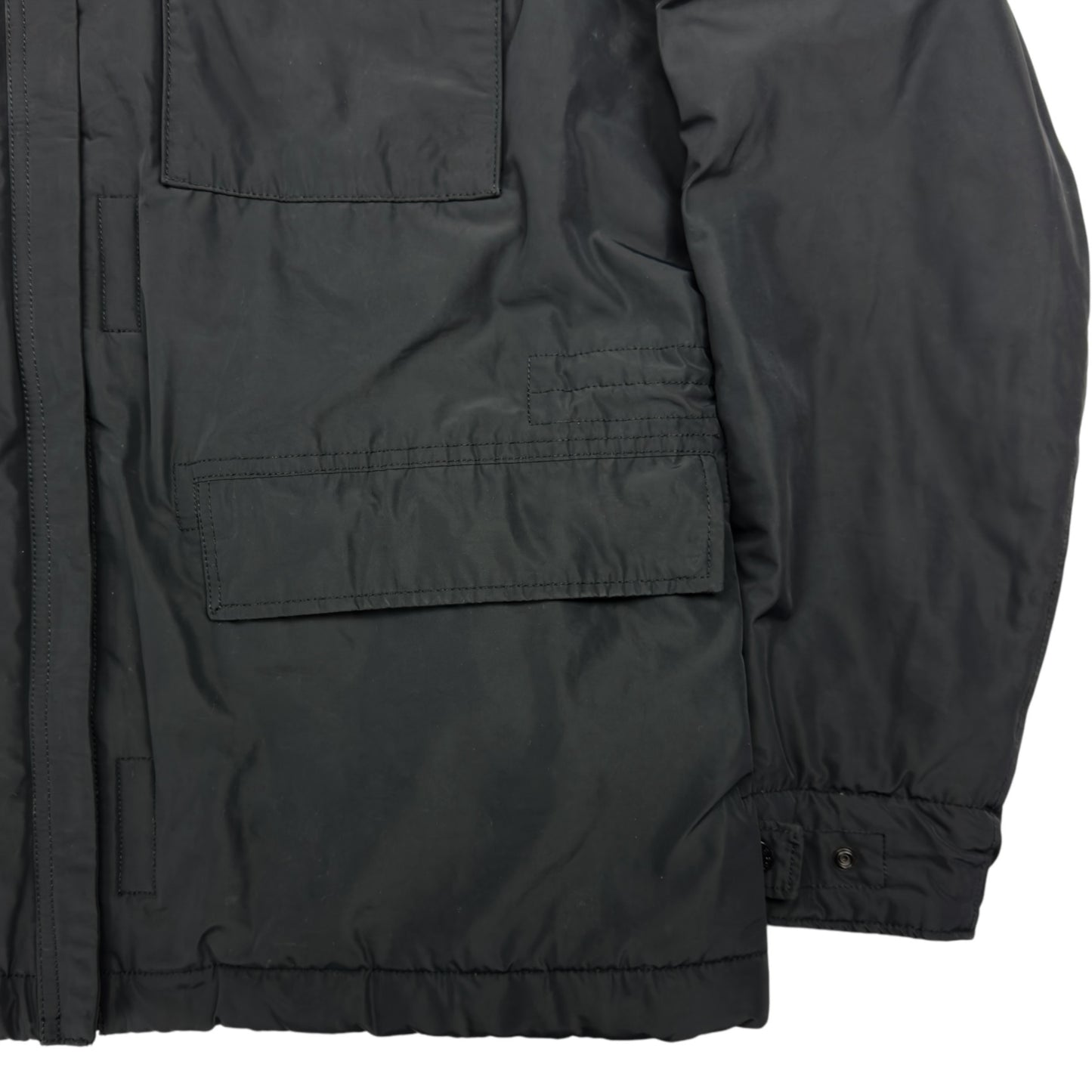 A/W 18 Stone Island Micro Reps with Primaloft Field Jacket - Black