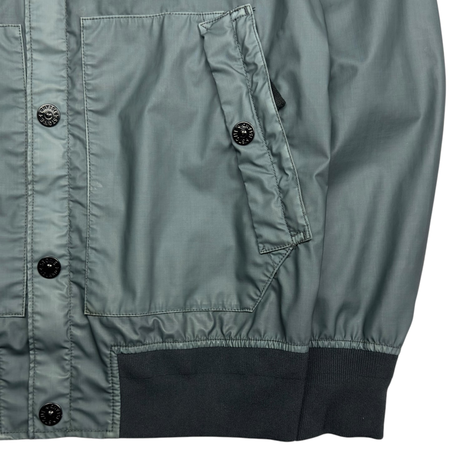 S/S 15 Stone Island Mussola Gommata Melange Jacket