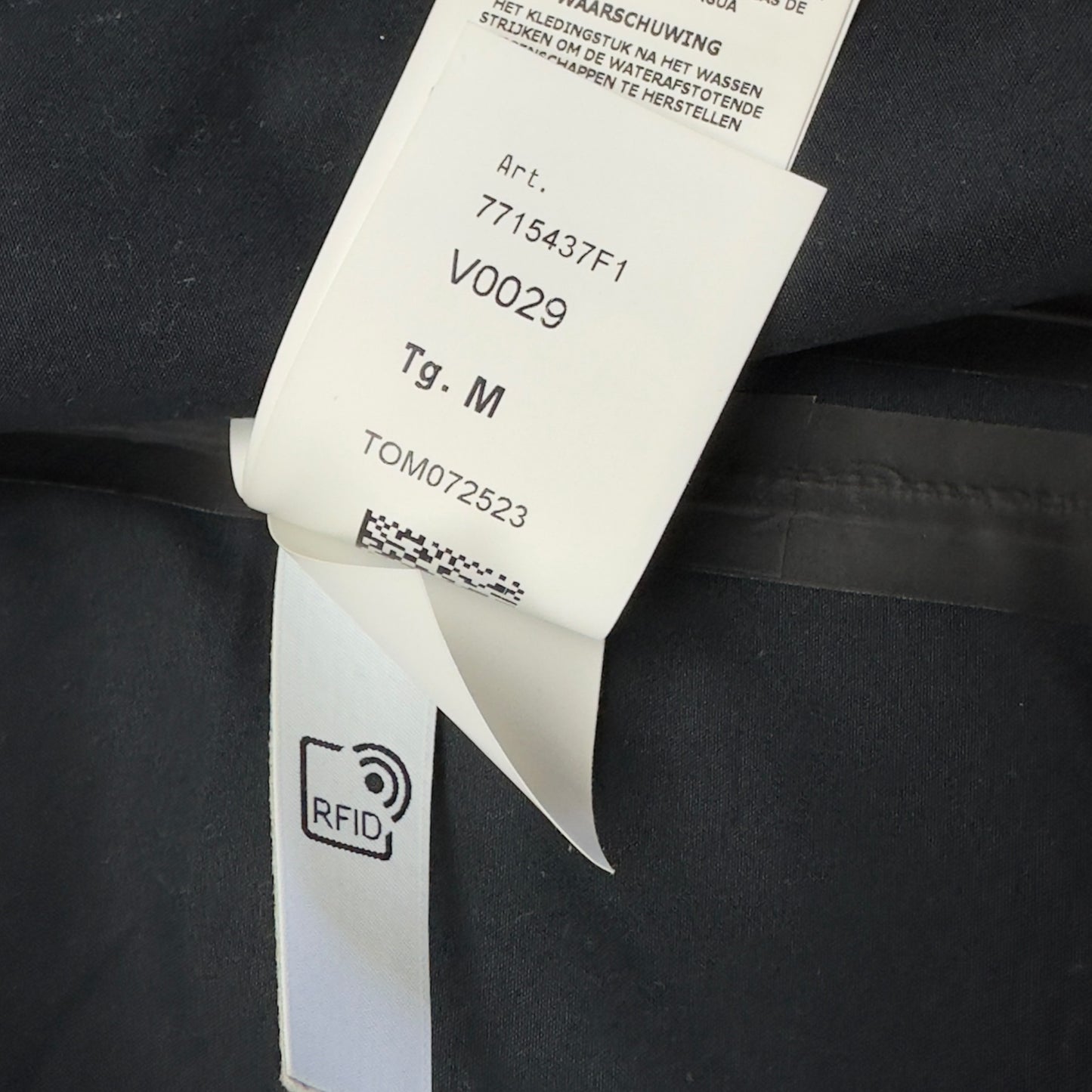 A/W 22 Stone Island O-Ventile Ghost Dutch Rope Down Jacket