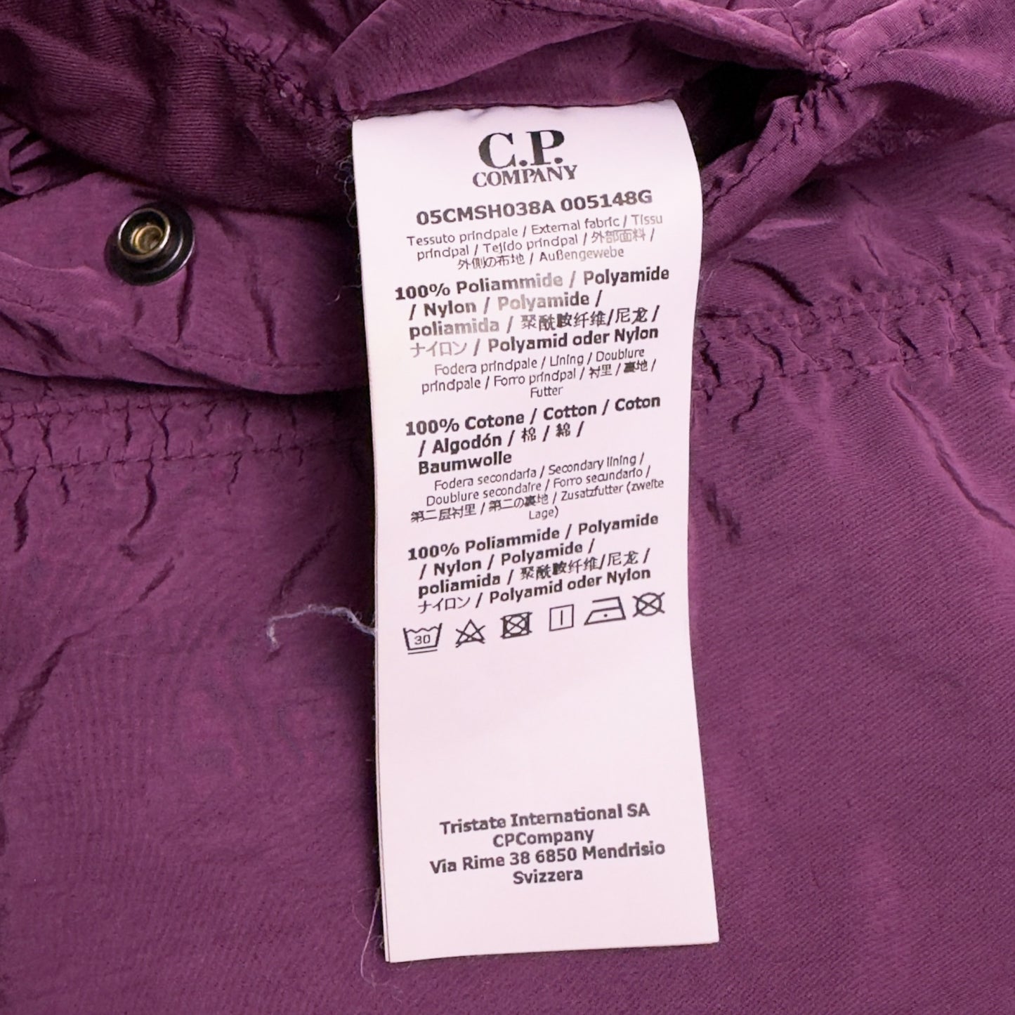 C.P. Company Chrome Overshirt - Purple