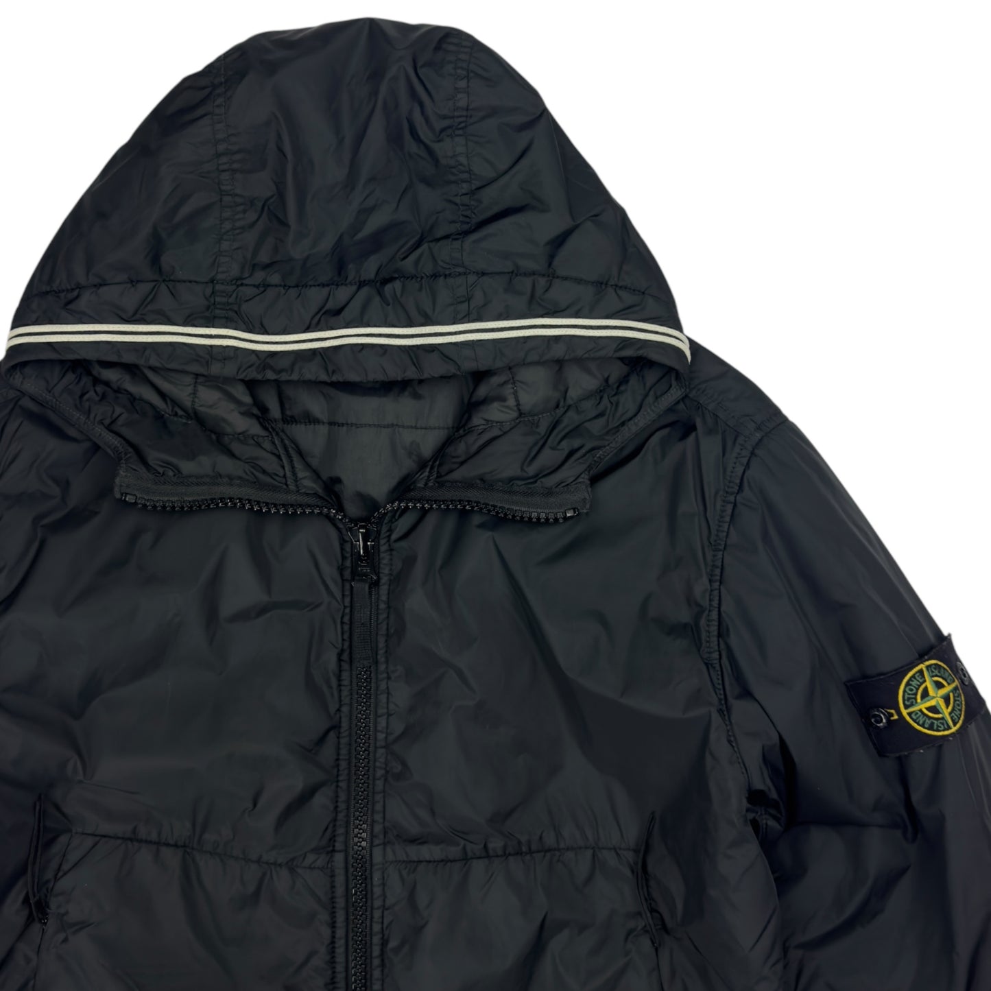 A/W 20 Stone Island Crinkle Reps R-NY with Primaloft Jacket - Black
