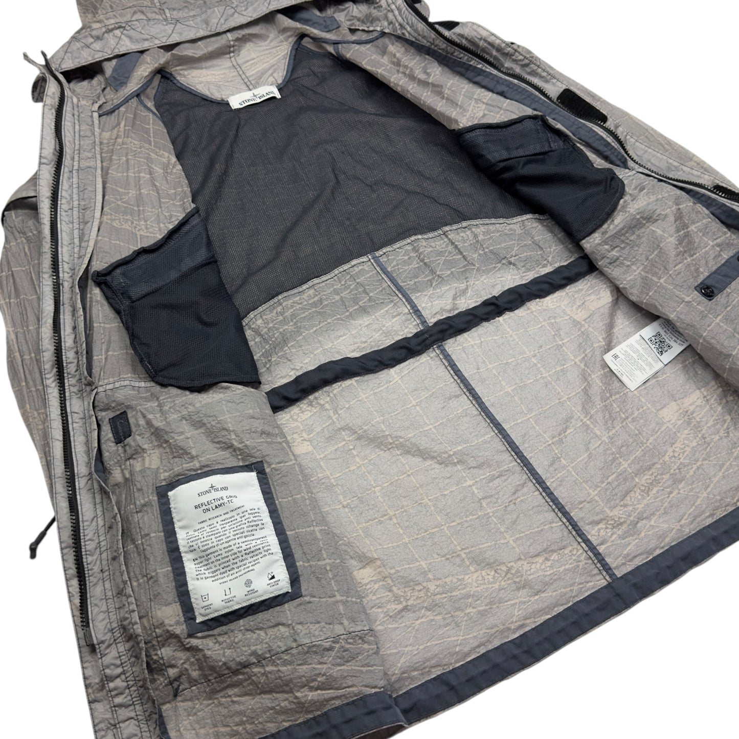 S/S 21 Stone Island Reflective Grid on Lamy TC