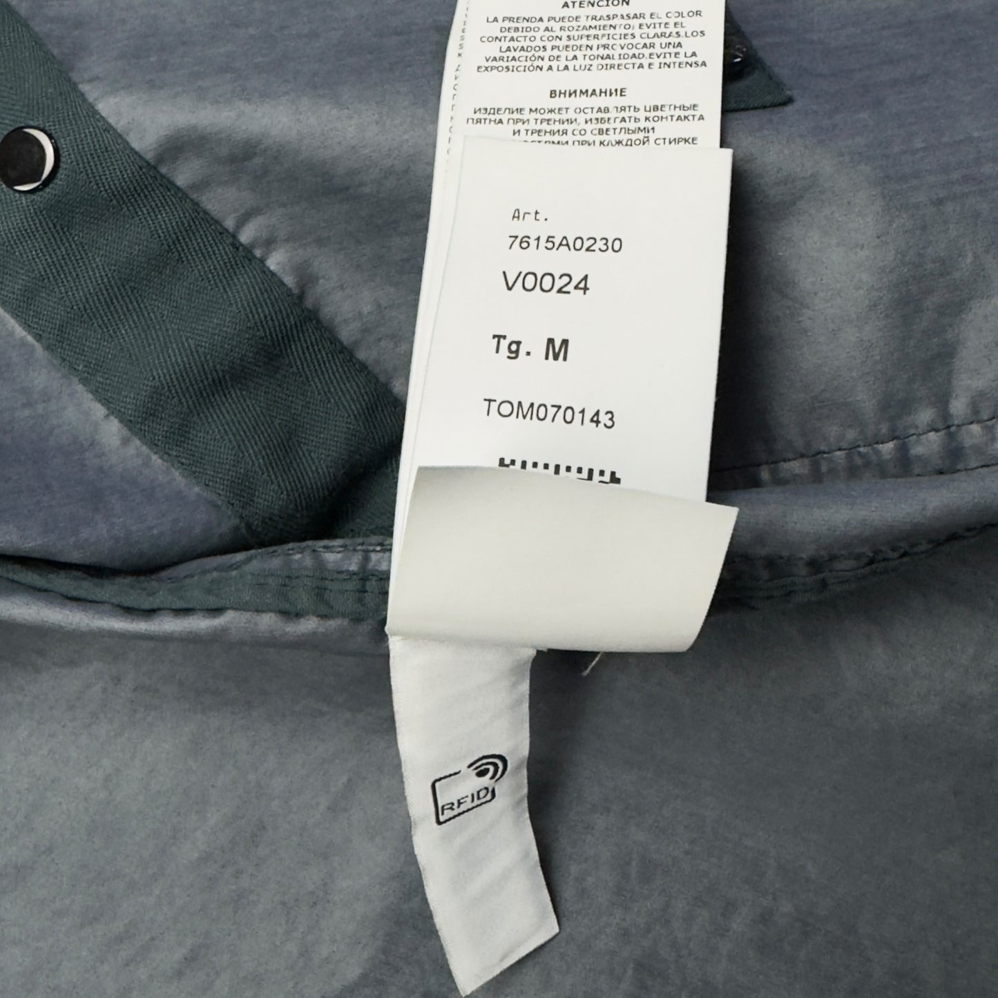 S/S 22 Stone Island Aggressive Gommato Overshirt Jacket